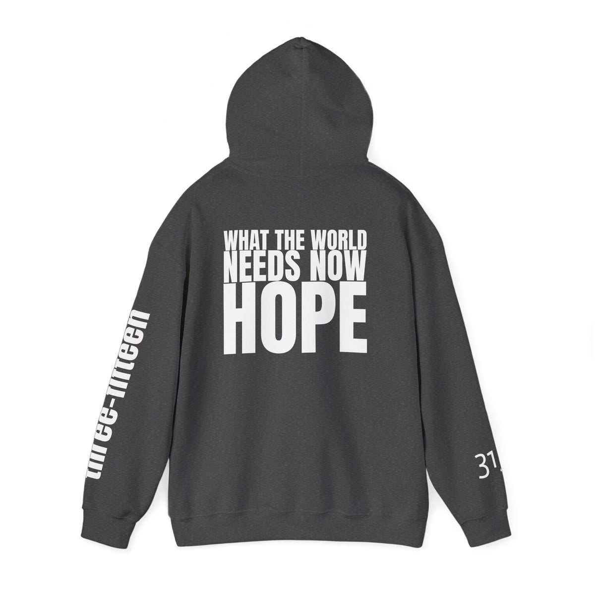 16 - Multi Colors “What the World Needs Now - HOPE”" Inspirational Quote Hoodie - This Isn't The End Of My Story