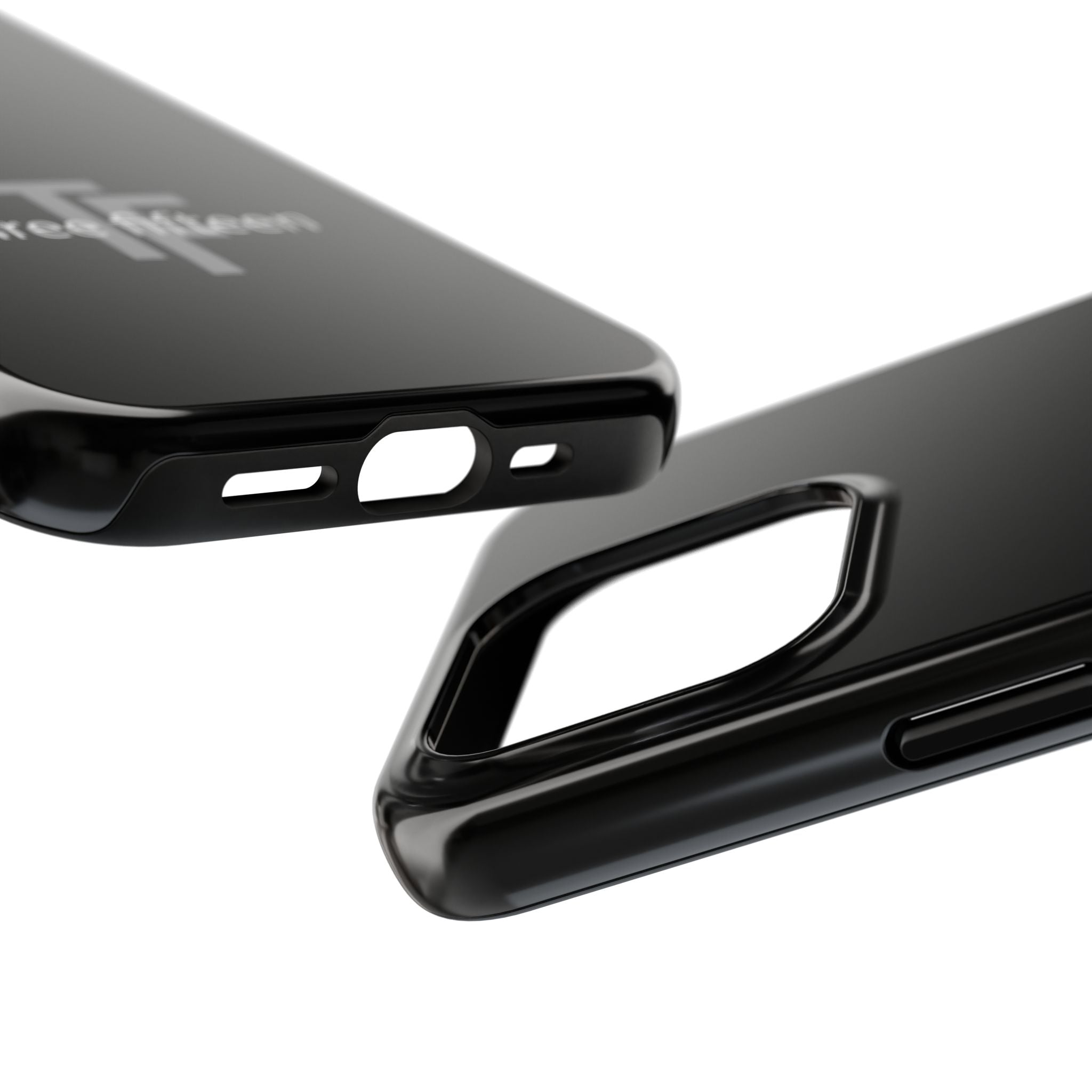 36 - Phone case Tough Phone Case — "This Isn't the End of My Story" Motivational Black Protective Cover