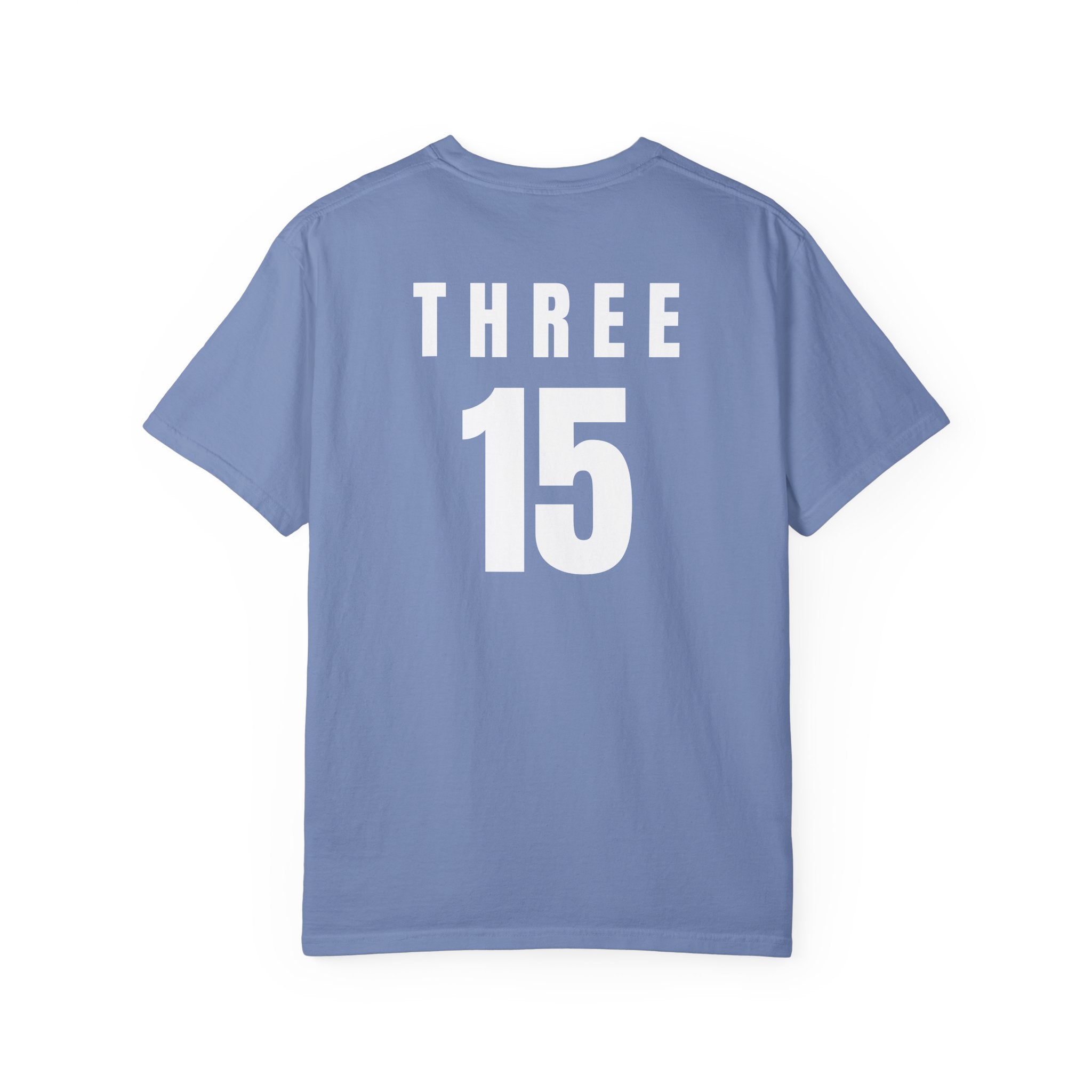 1 - Three 15 Multi Colors Front and Back Graphic T-Shirt