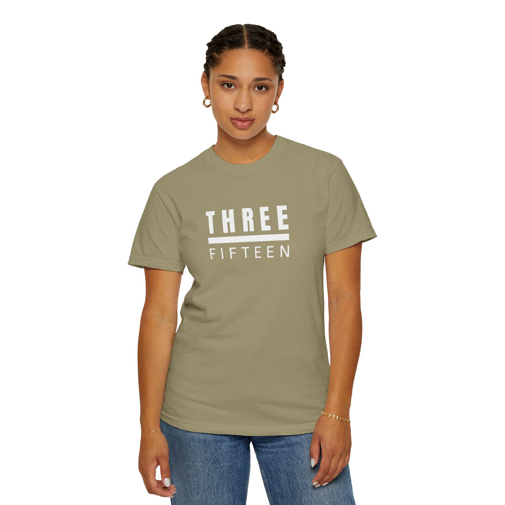 1 - Multi Colors Three Fifteen Graphic T-Shirt