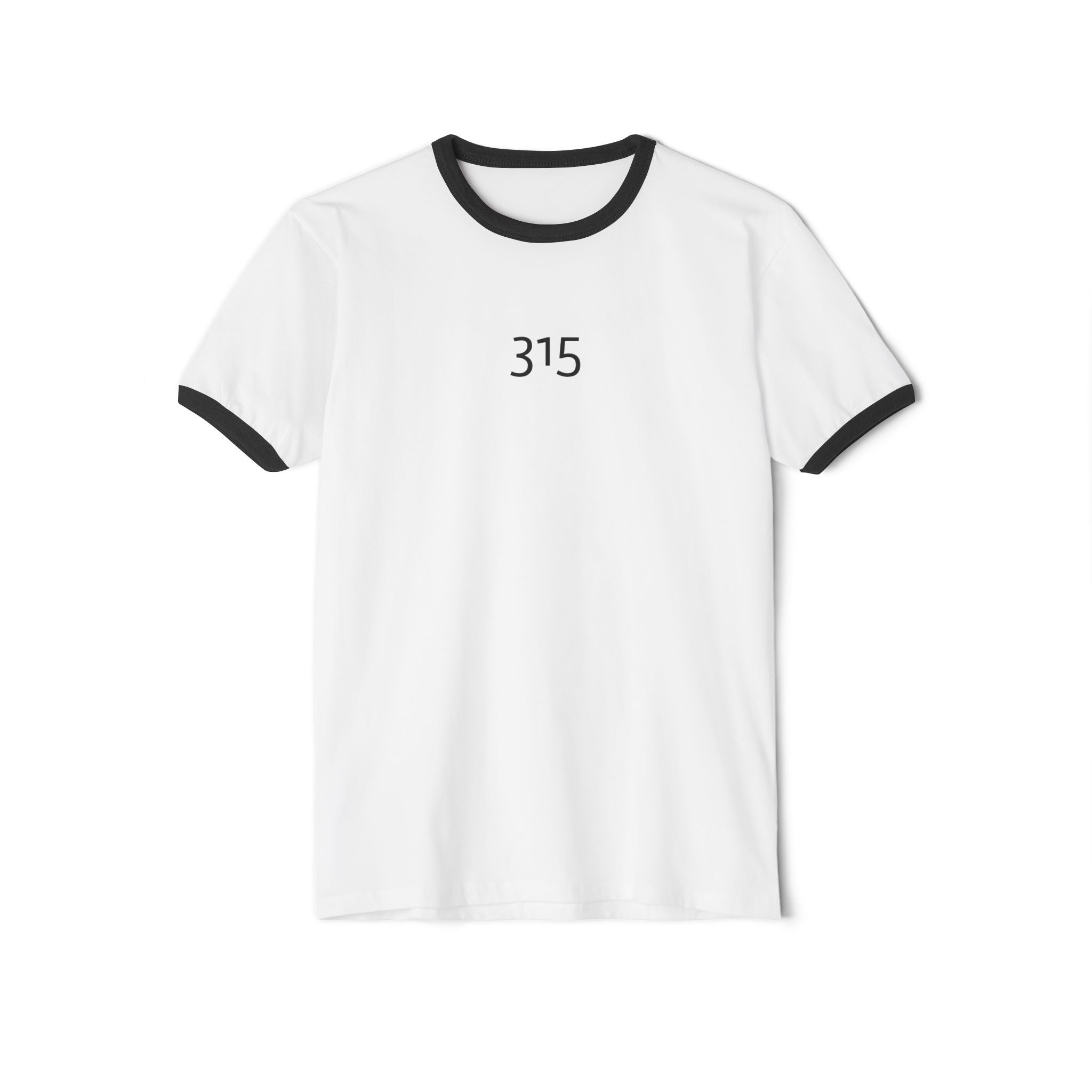 315 Unisex Cotton Ringer T-Shirt - Casual & Comfortable Style