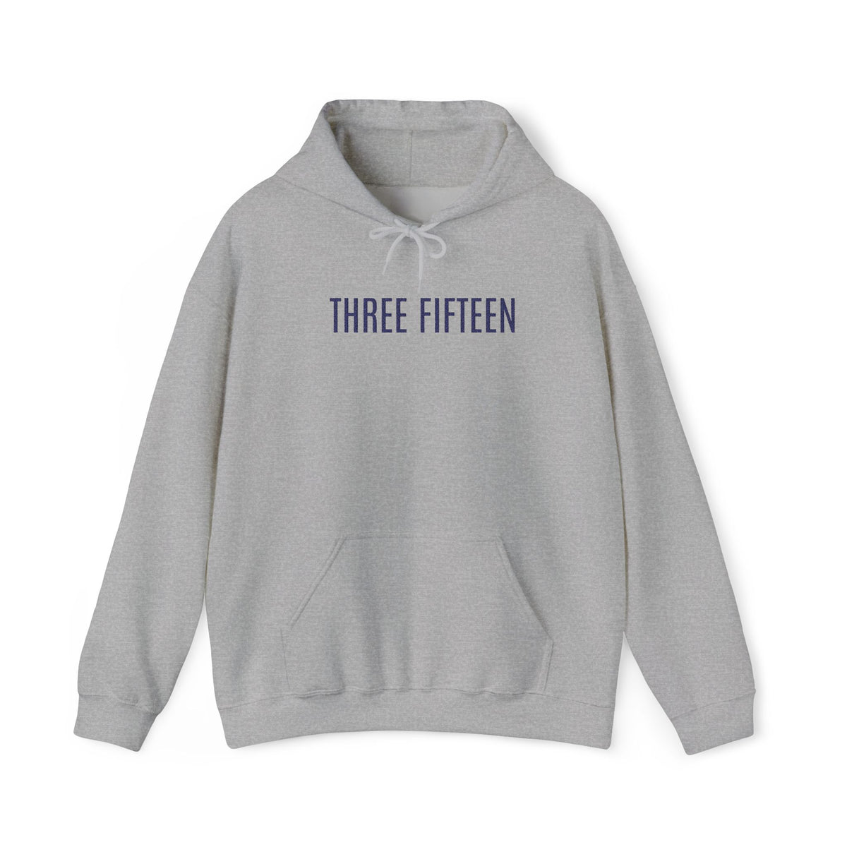 16 - Three Fifteen Embroidered Multi Colors Hoodie — Minimal Numeric Graphic Pullover