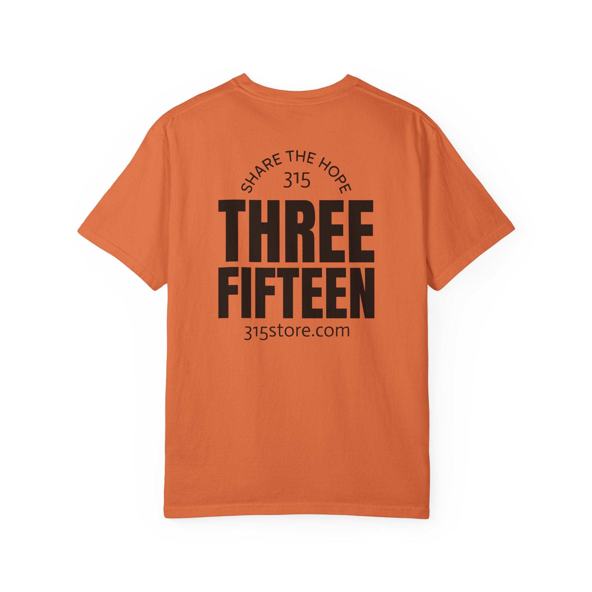 1 - Multi Colors Share the Hope Three Fifteen Graphic T-Shirt