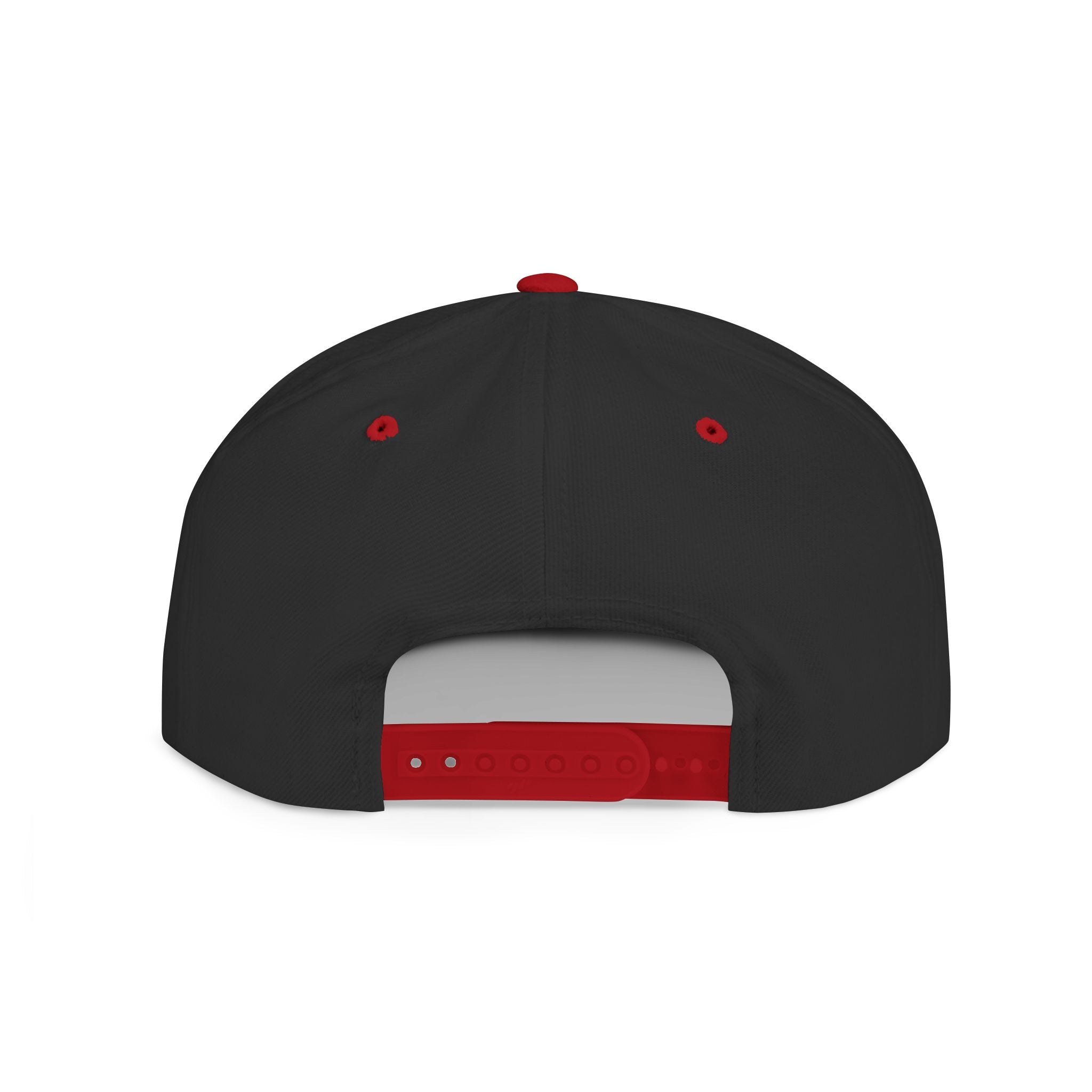 Custom White Flat Bill Snapback Hat with 315 Design