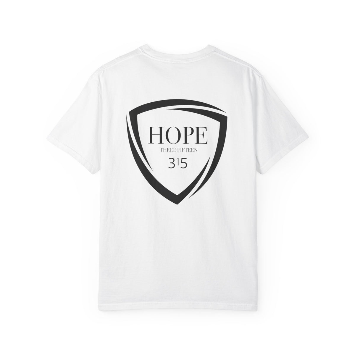 1 - Multi Colors Got Hope? Three Fifteen Shield Store Graphic T-Shirt