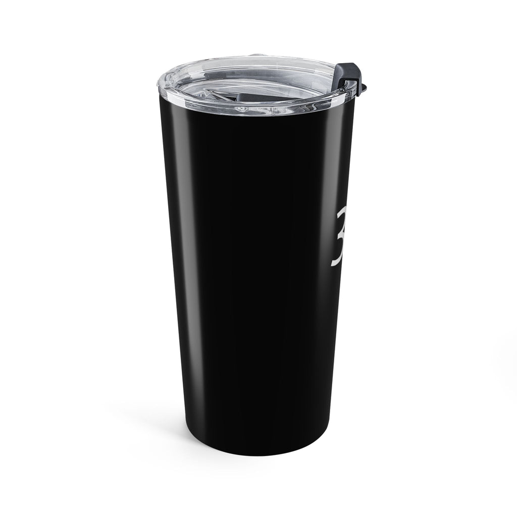 315 Black 20oz Insulated Tumbler – Minimalist Number Design