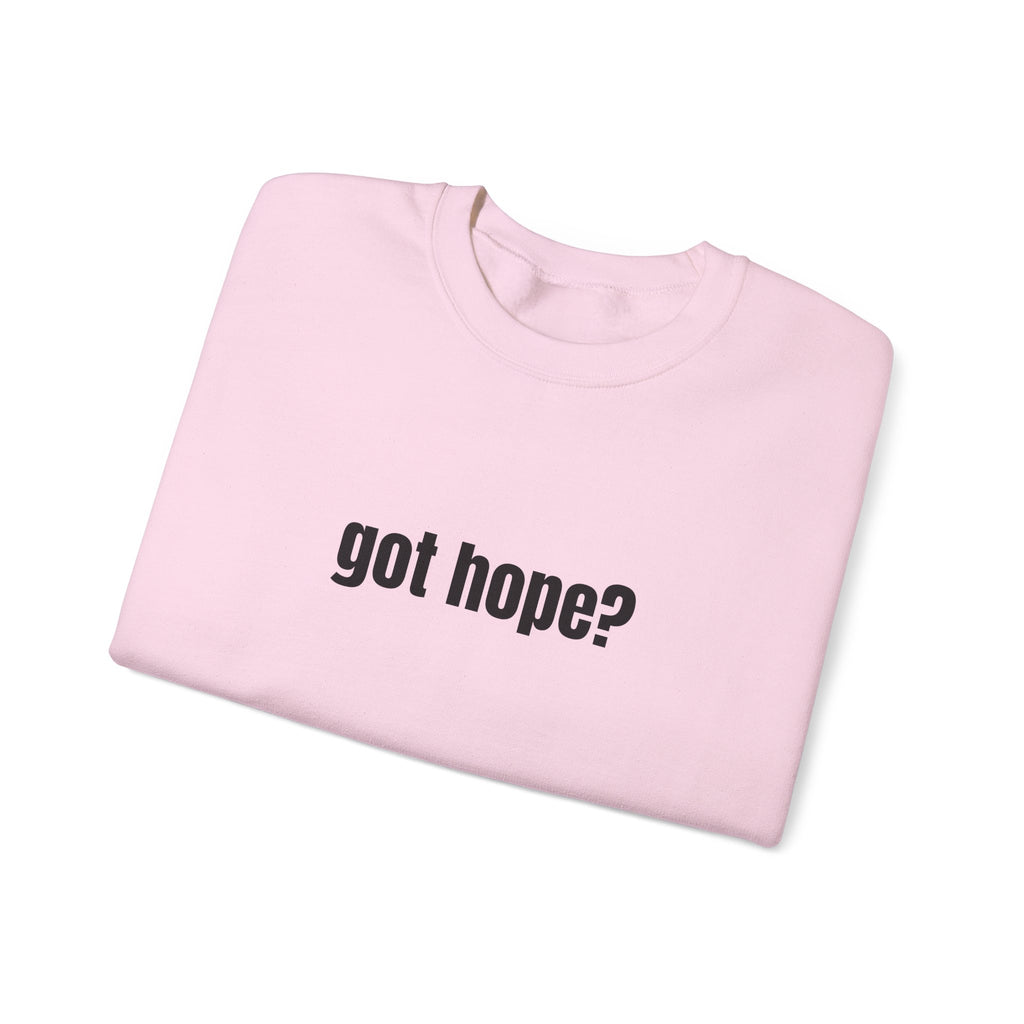 Multi Colors "This Isn't the End of My Story" Inspirational Crewneck Sweatshirt - "Got Hope?" & "This Isn't The End of My Story"