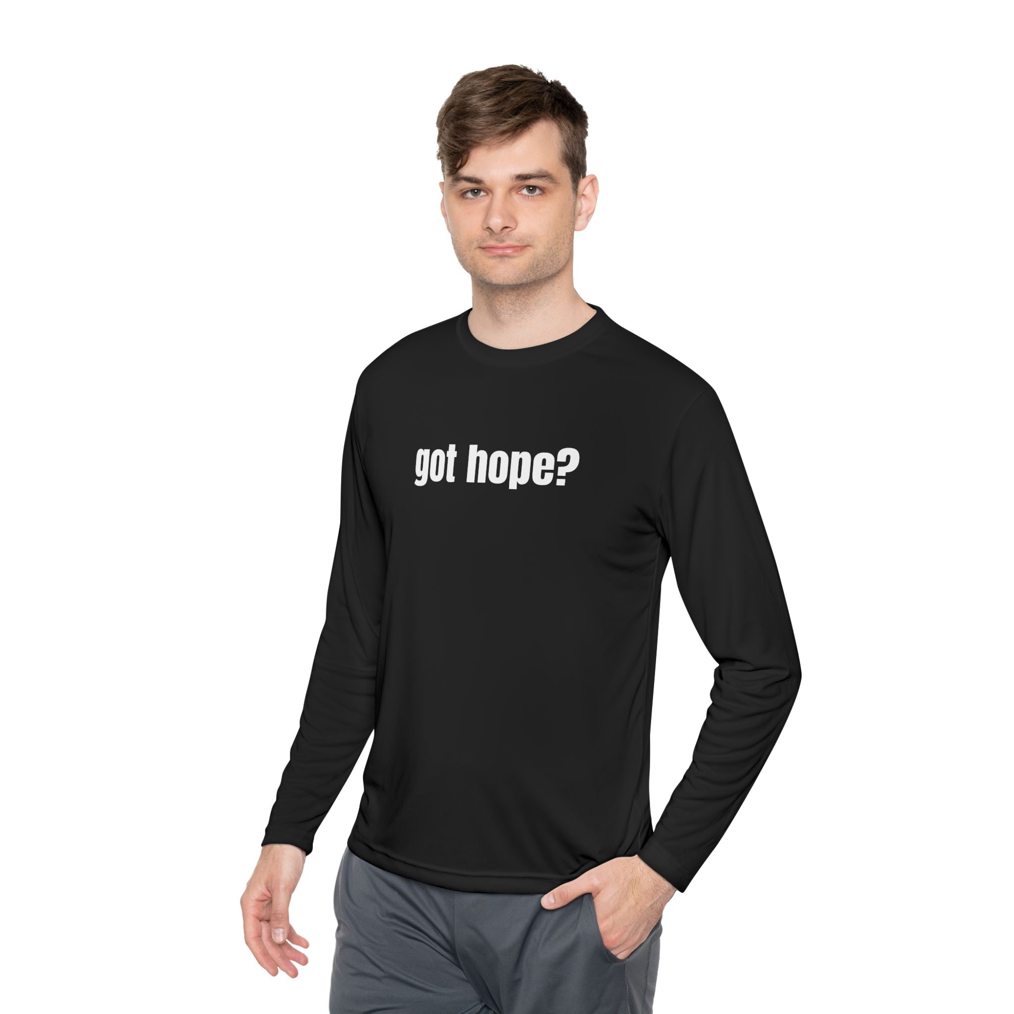 Multi Colors "This Isn't the End of My Story" Hopeful Message Unisex Lightweight Long Sleeve Tee