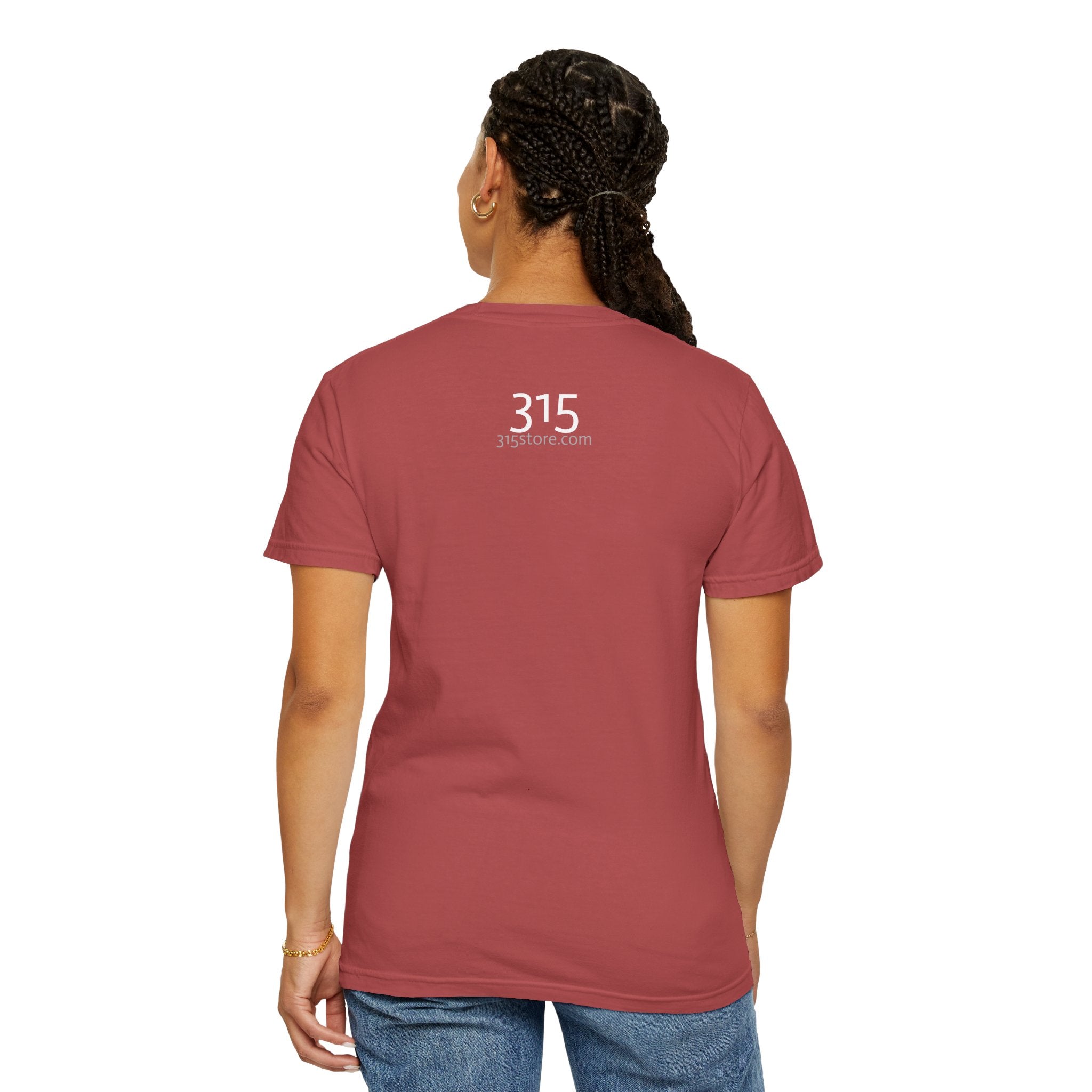 1 - 315 Basic Multi Colors TF Overlay Graphic T-Shirt