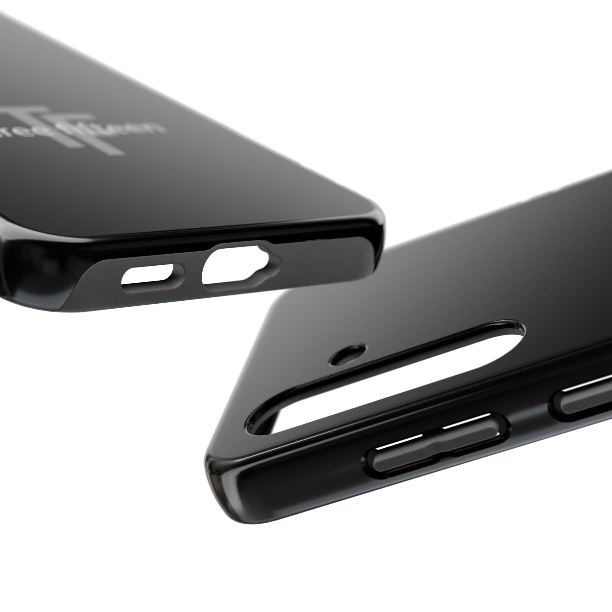 36 - Phone case Tough Phone Case — "This Isn't the End of My Story" Motivational Black Protective Cover