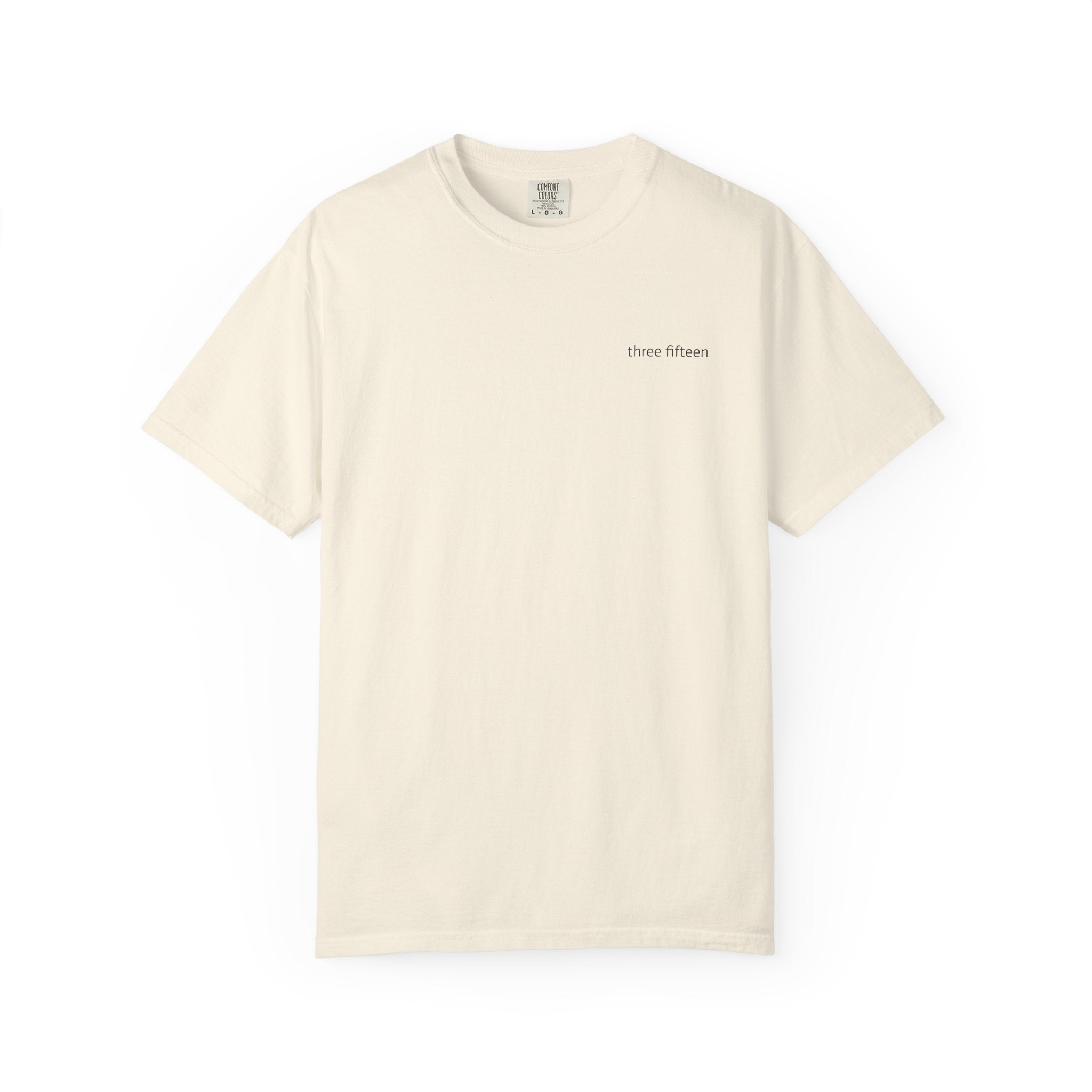 1 - Multi Colors Three Fifteen Basic Graphic T-Shirt