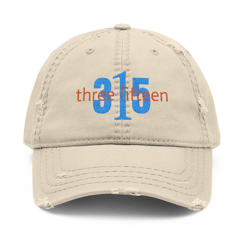 3 - Hat Distressed Embroidered Oversized 1 Dad Hat - Casual Chic Accessory