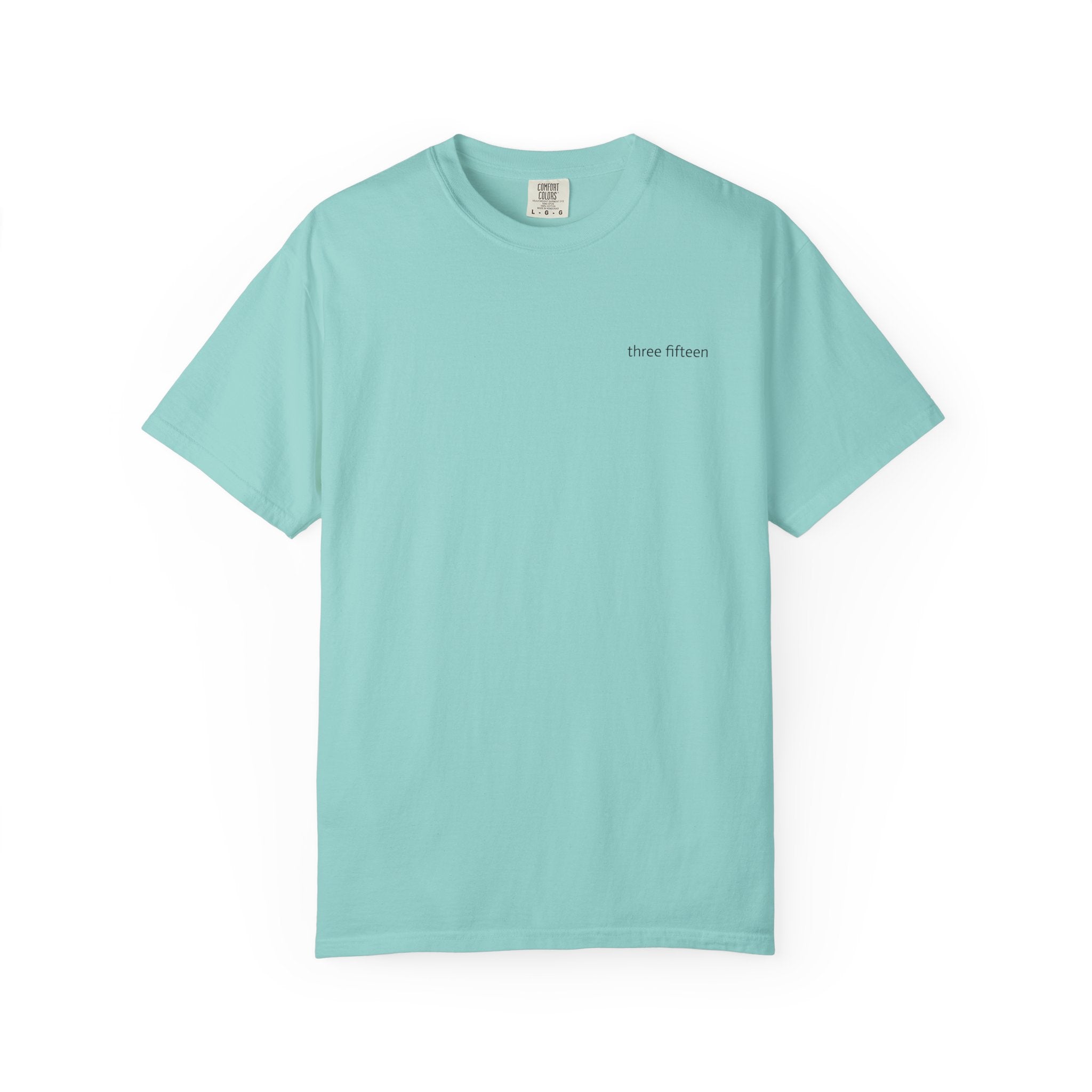 1 - Multi Colors Three Fifteen Basic Graphic T-Shirt