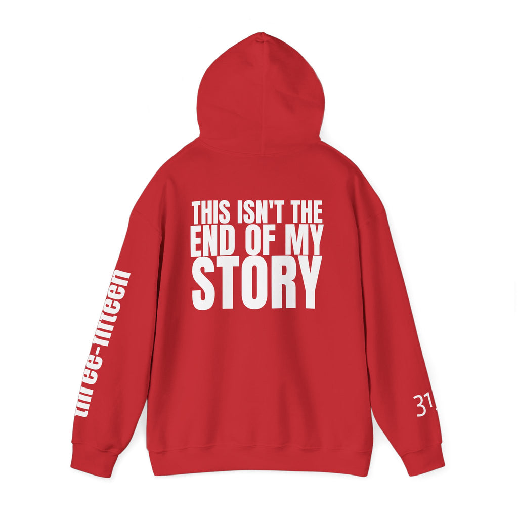 16 - Multi Colors "This Isn't the End of My Story" Inspirational Quote Hoodie - This Isn't The End Of My Story