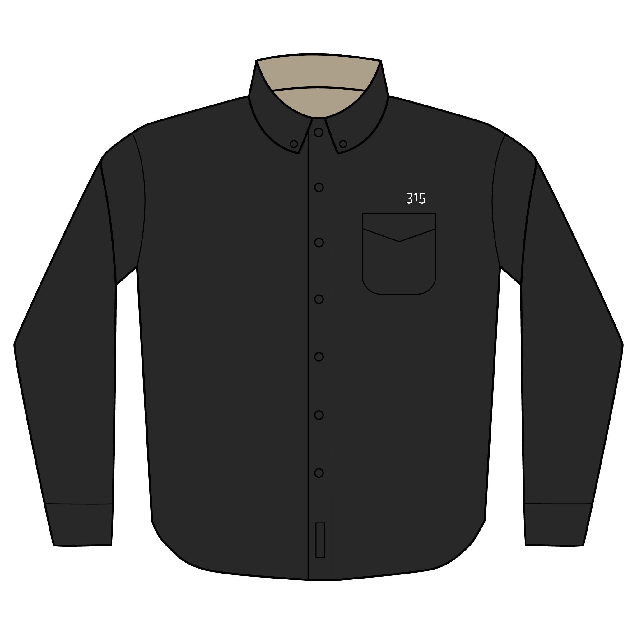 Multi Color Embroidered Unisex Long Sleeve Shirt