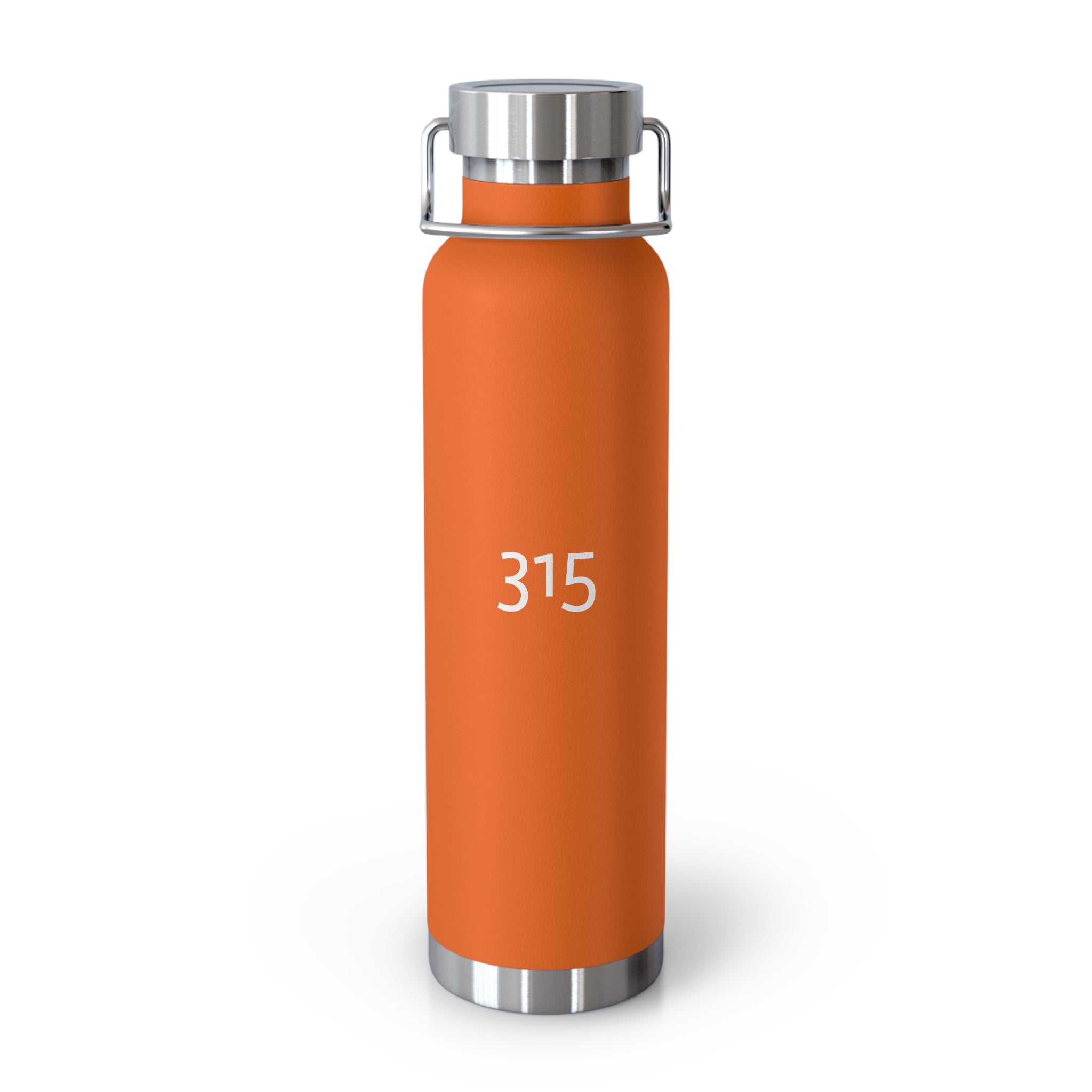 315 - Multiple Colors 22oz Insulated Water Bottle — Vacuum Copper-Style Travel Flask