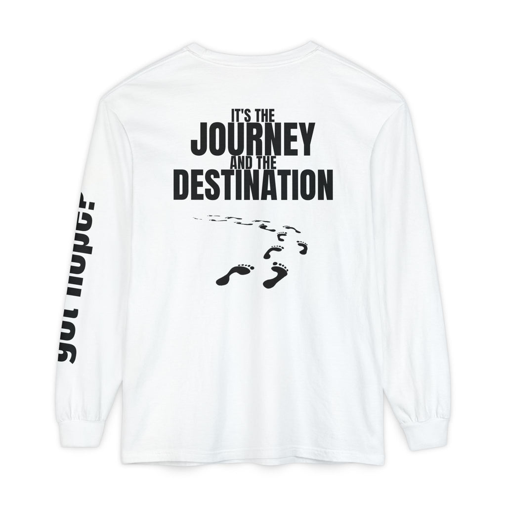 315 It’s the Journey Unisex Long Sleeve T-Shirt - Inspirational Casual Wear