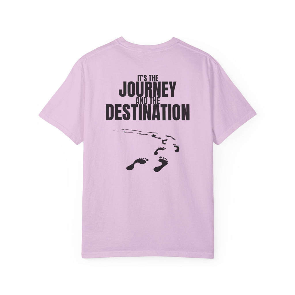 Square 315 Multi Color - It’s the Journey and the Destination Multi Colors 315 Graphic T-Shirt