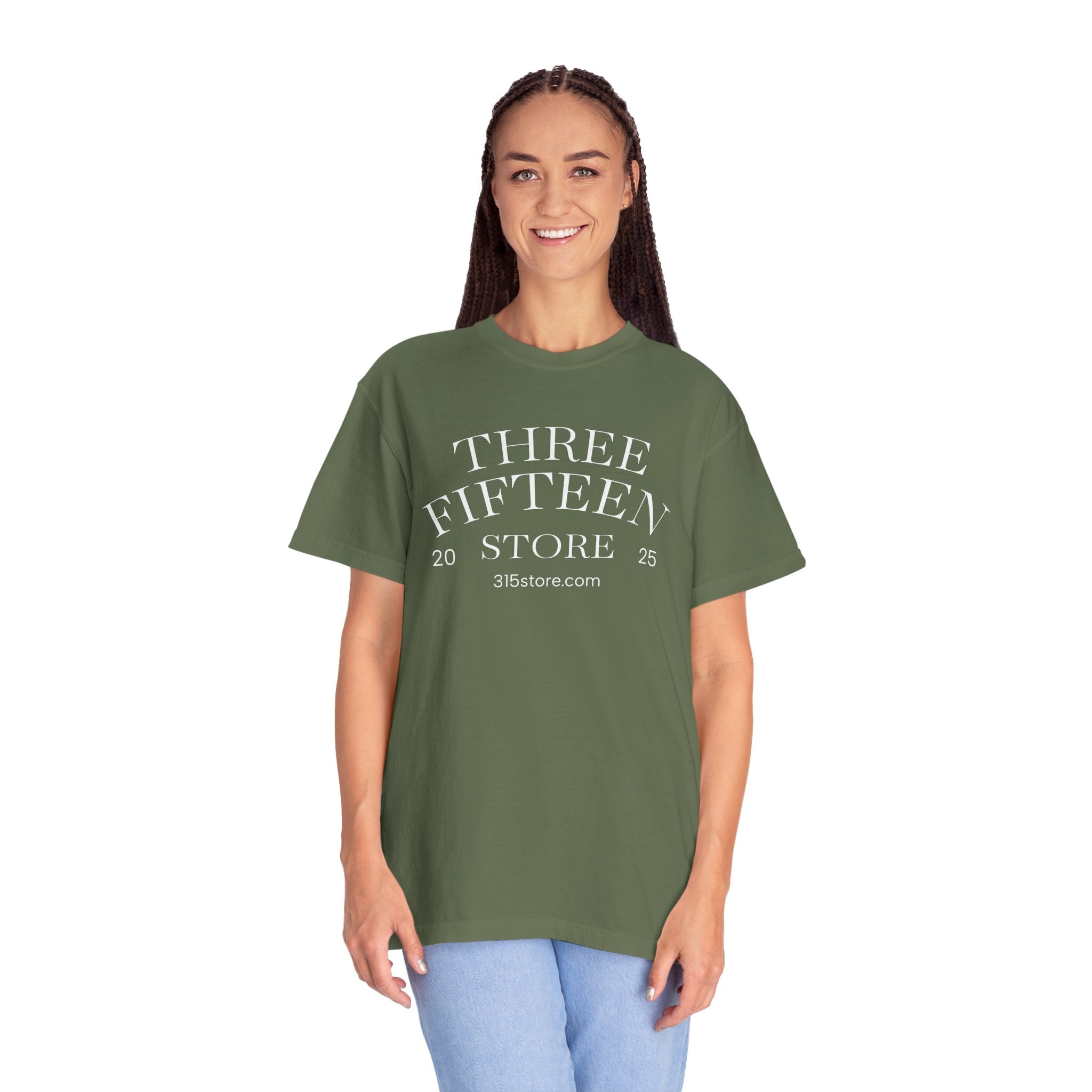 11 - Three Fifteen Store Plain Back Multi Colors Graphic T-Shirt