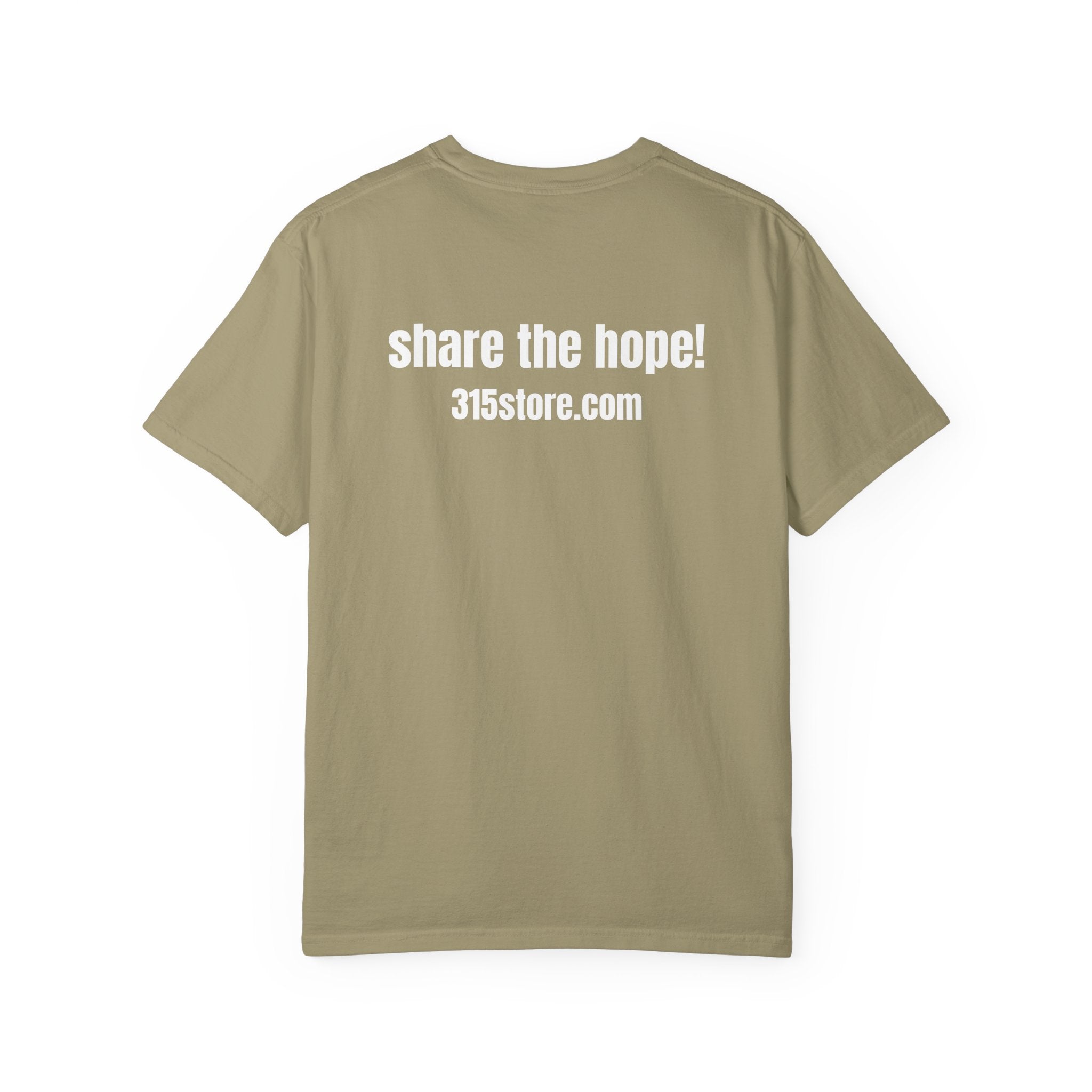 Multi Colors 315  "Share the Hope" Graphic T-Shirt