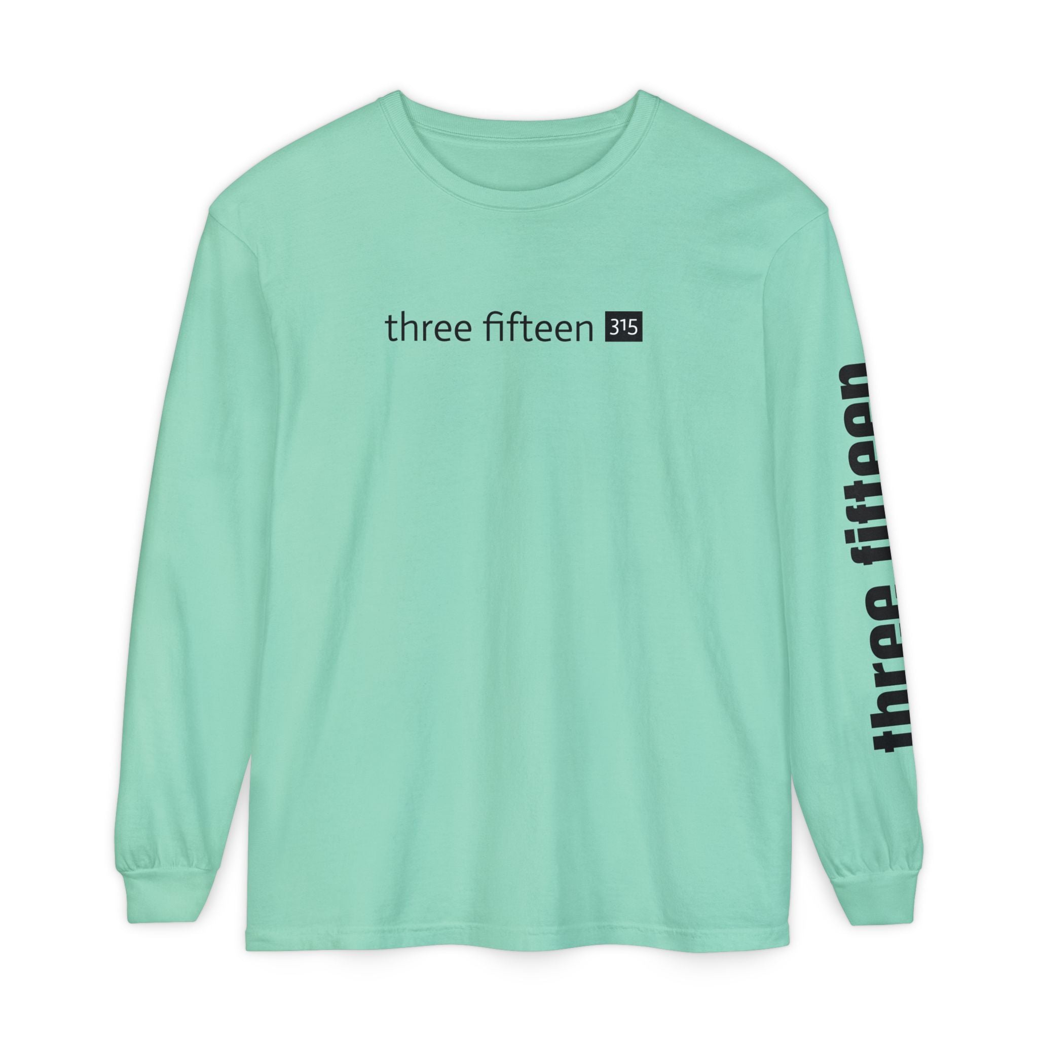 12 - Unisex Long Sleeve T-Shirt -Square 315 Inspirational Casual Wear