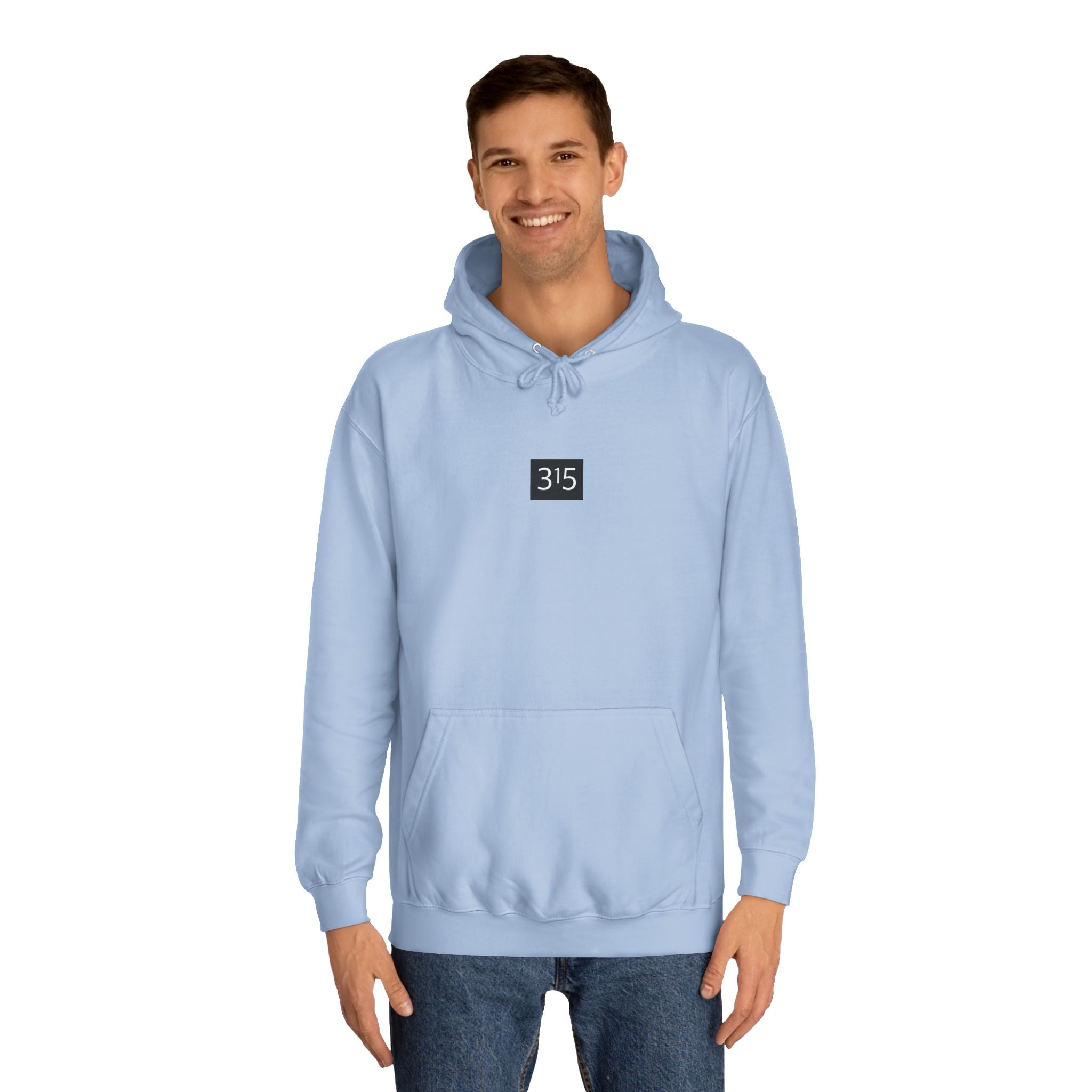 Multi Color Stylish Unisex College Hoodie with 315 Design