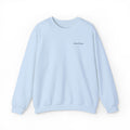 15 - Three Fifteen Embroidered Crewneck Sweatshirt — Minimal Graphic Pullover