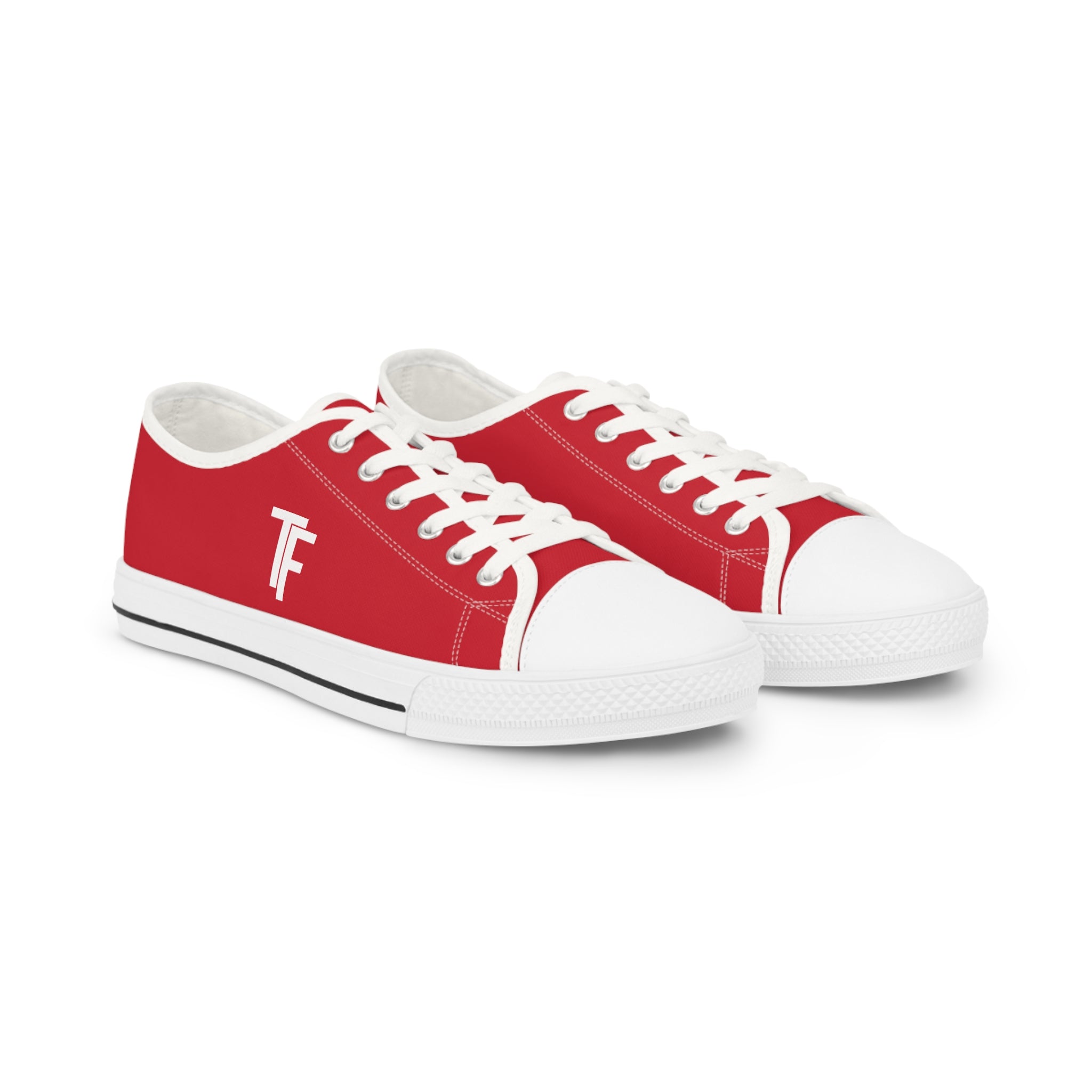 31 - Men's Low Top Sneakers TF — Minimal Grey Canvas Shoes with '315' Side Graphic