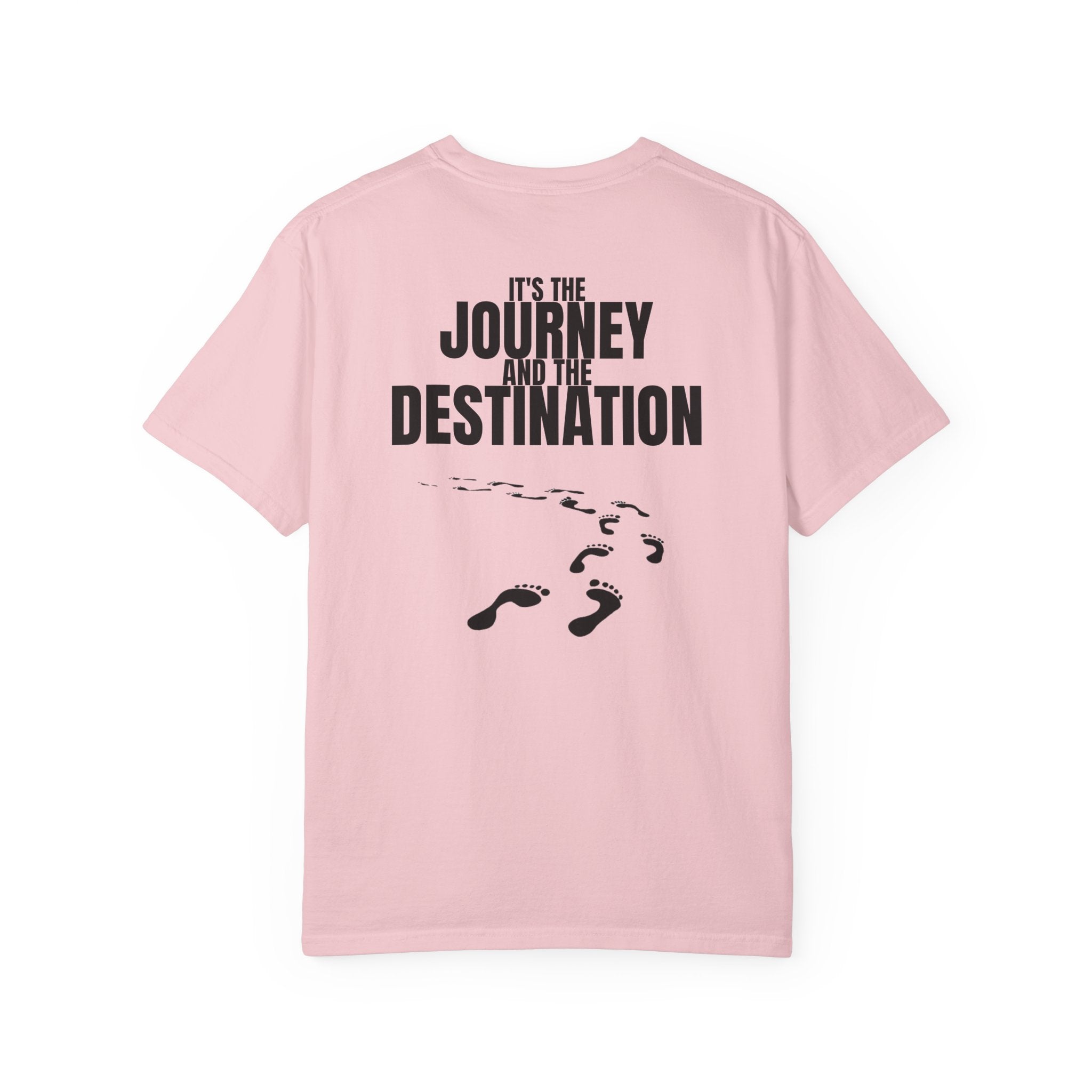 Square 315 Multi Color - It’s the Journey and the Destination Multi Colors 315 Graphic T-Shirt