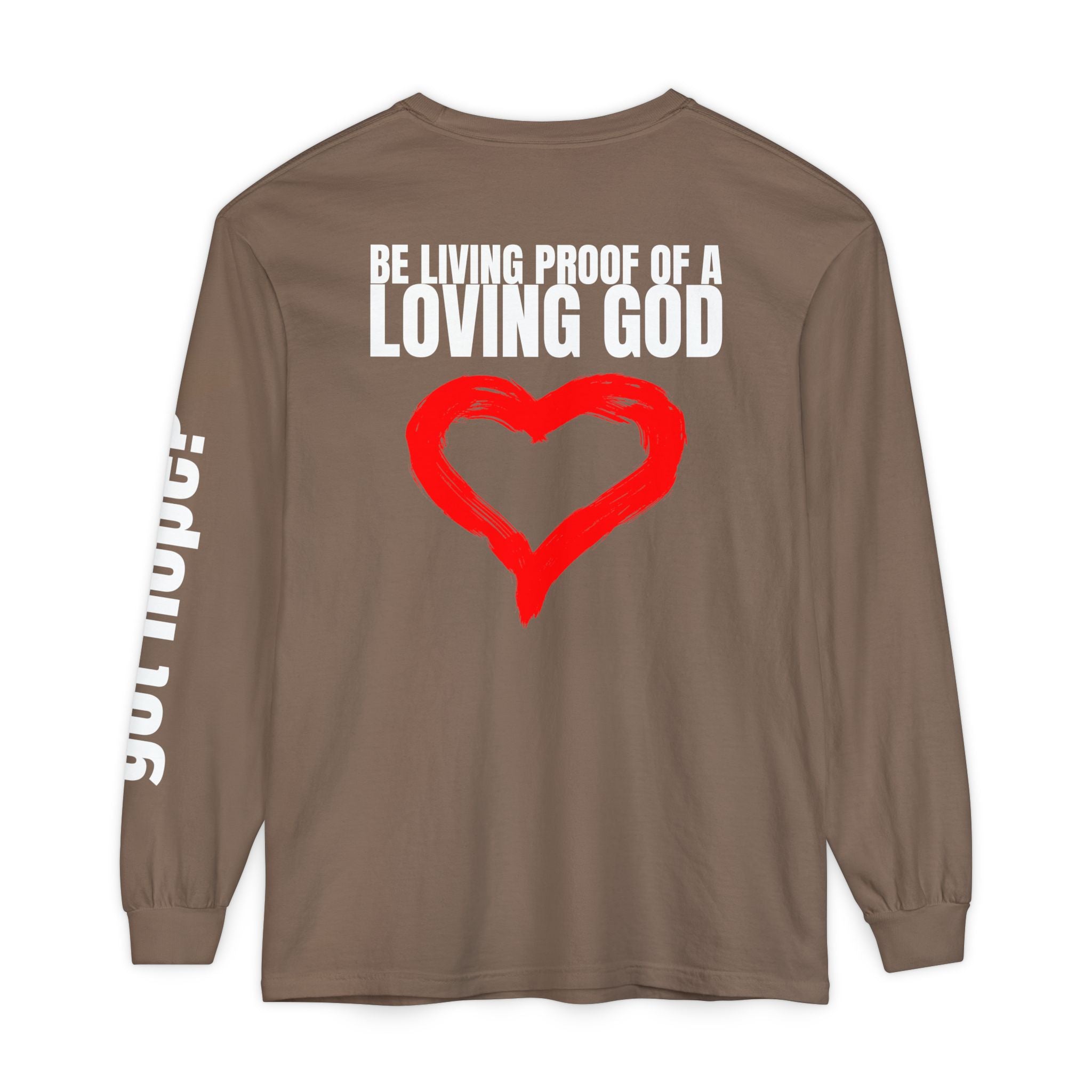 315 Ne Living Proof Unisex Long Sleeve T-Shirt - Inspirational Casual Wear