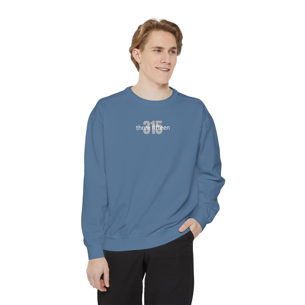 15 - Sweatshirt Bold 315 Multi Color - Embroidered Minimalist Logo Sweatshirt —Crewneck Casual Pullover
