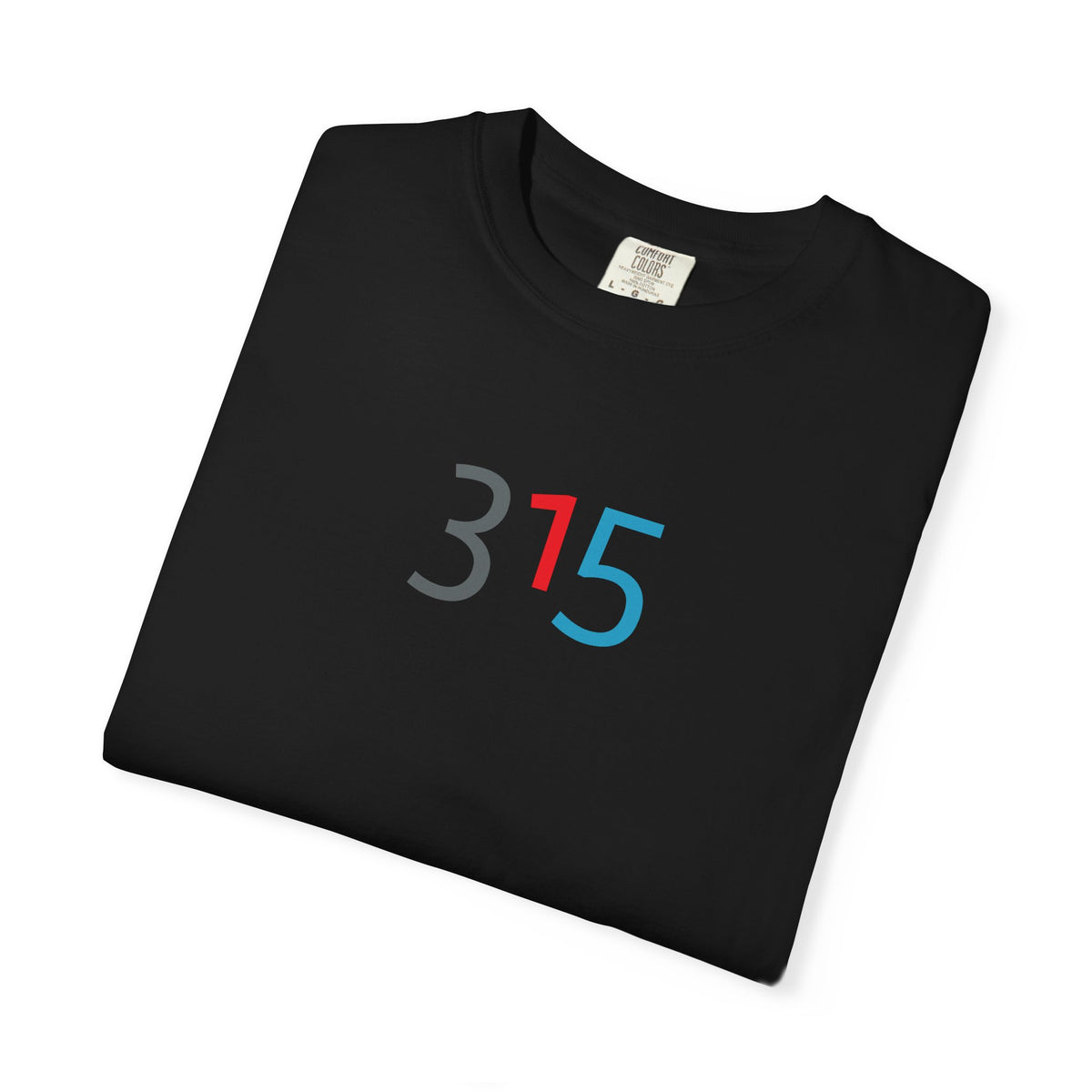 11 - 315 COLORS - Plain Back Multi Colors Graphic T-Shirt