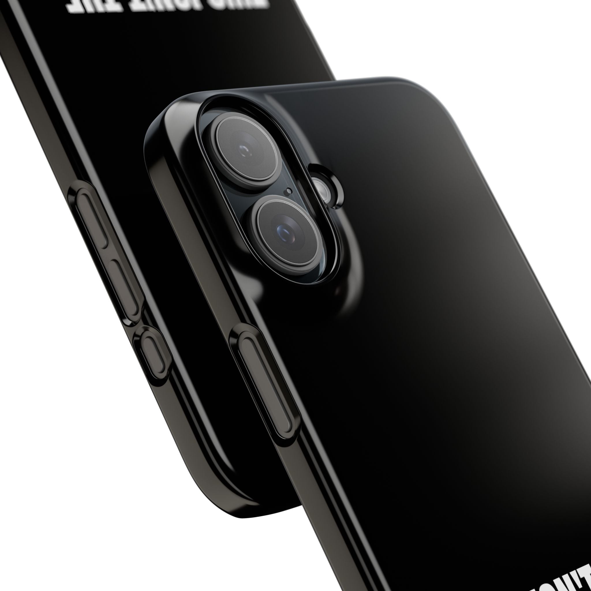 36 - Phone case Slim Phone Case — "This Isn't the End of My Story" Motivational Black Protective Cover
