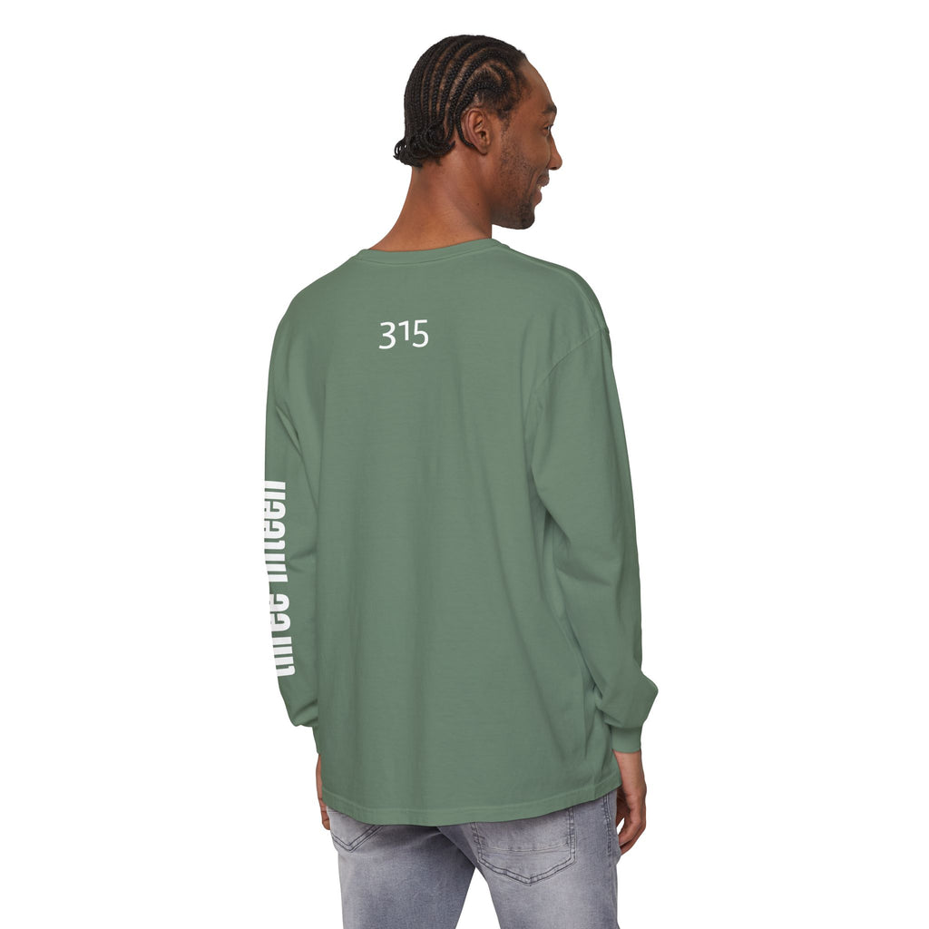 12 - 315 Three Fifteen Multi Color Unisex Long Sleeve T-Shirt - Inspirational Casual Wear