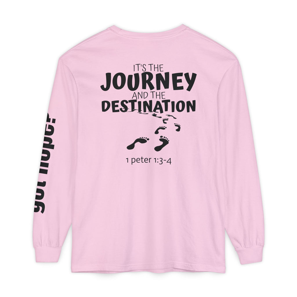 12 - Long sleeve tee 315 It’s the Journey Unisex Long Sleeve T-Shirt - Inspirational Casual Wear