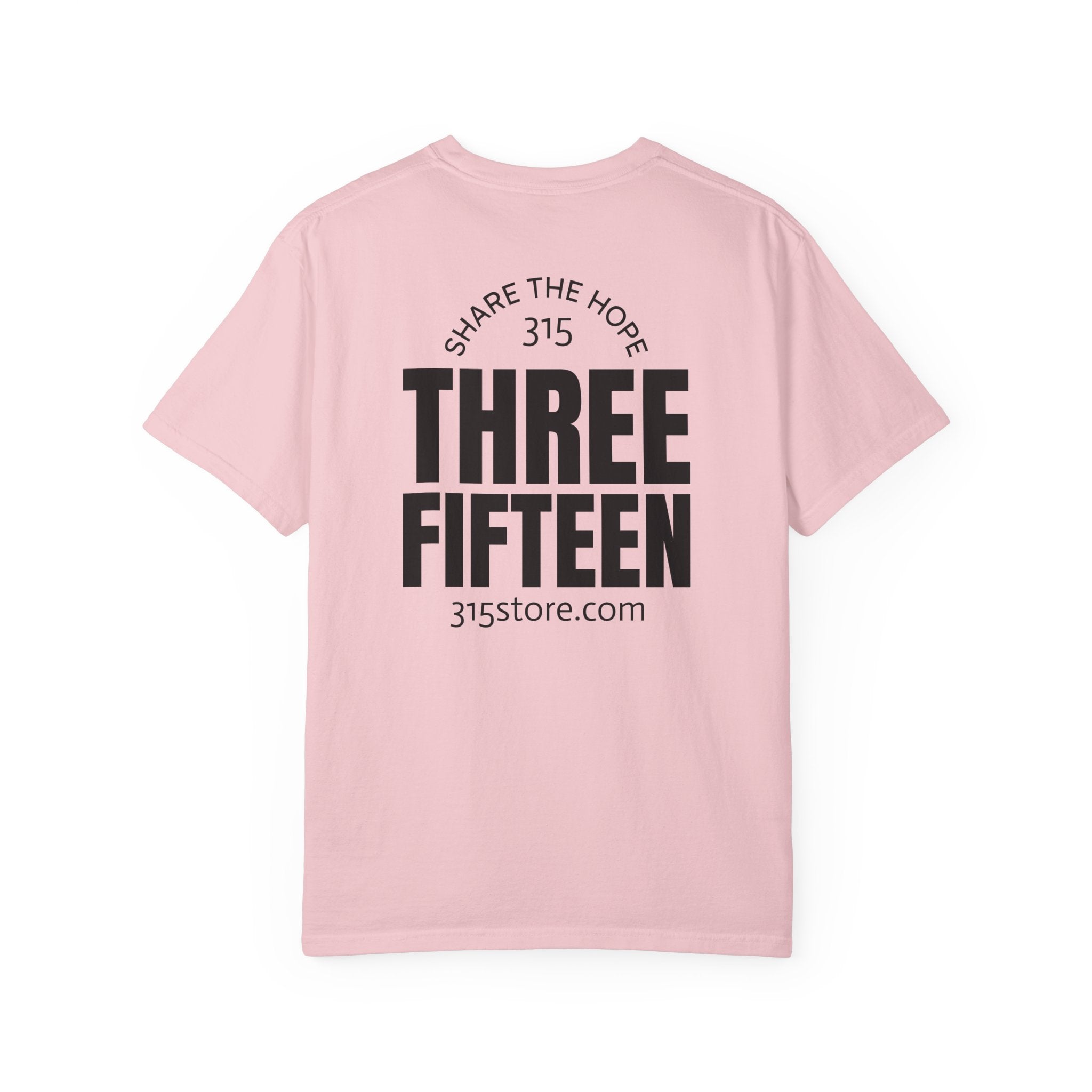 1 - Multi Colors Share the Hope Three Fifteen Graphic T-Shirt