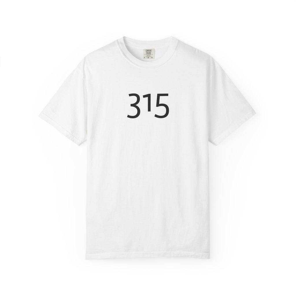 315 White Shirt  “Questions and Answers Color Graphic” Store Graphic T-Shirt