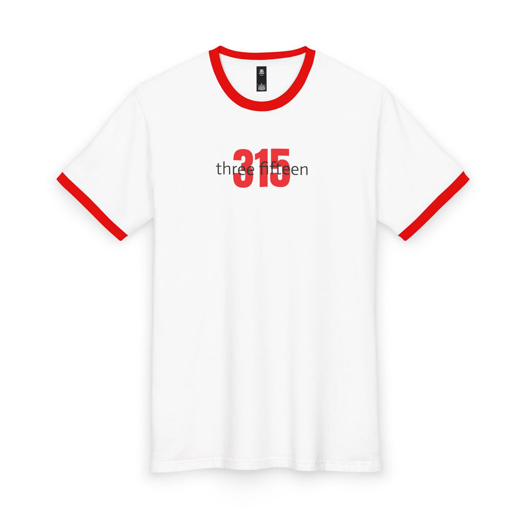 1 - Ringer Tee Bold 315 three fifteen