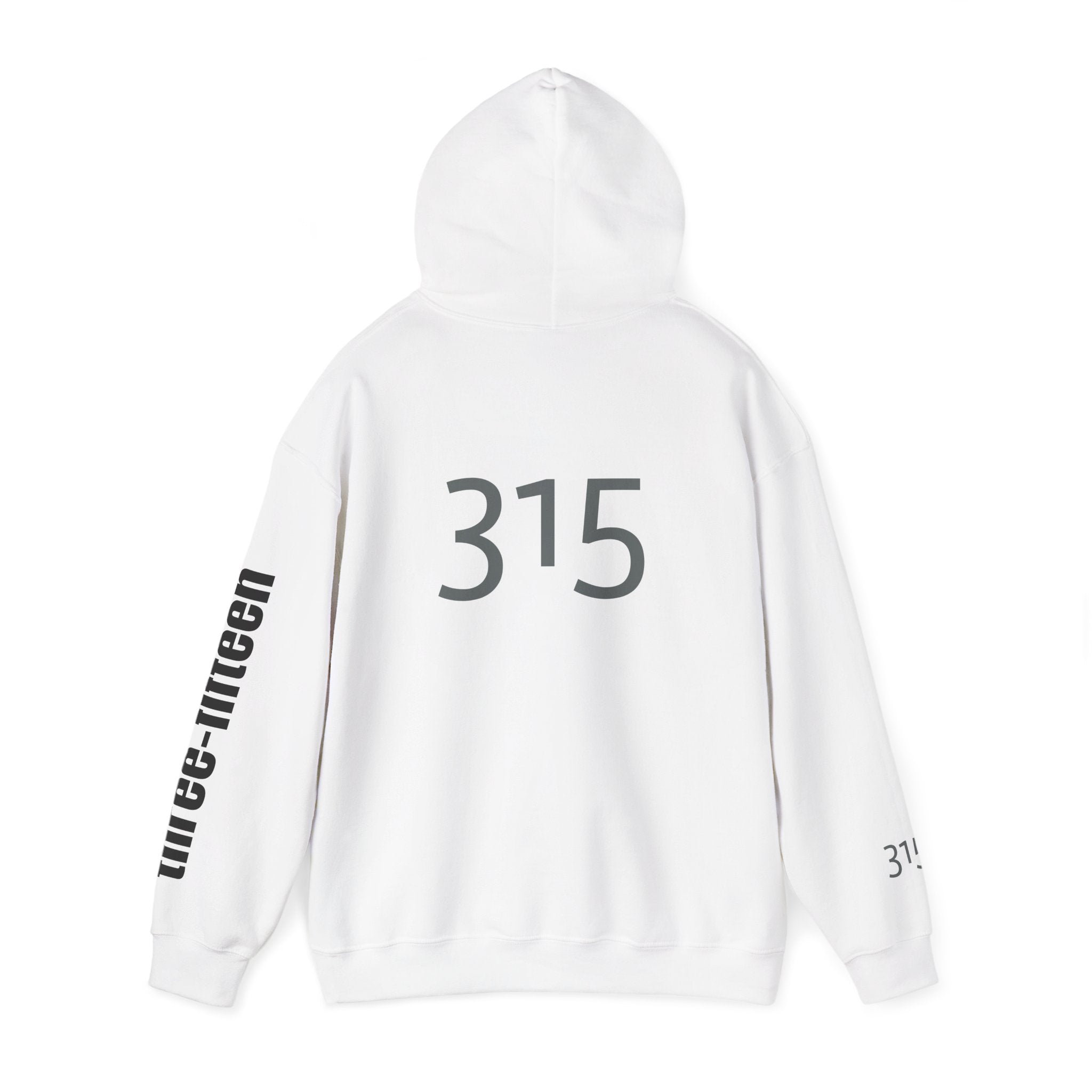 16 - Multi Color Printed Three-Fifteen Inspirational Quote Hoodie - This Isn't The End Of My Story