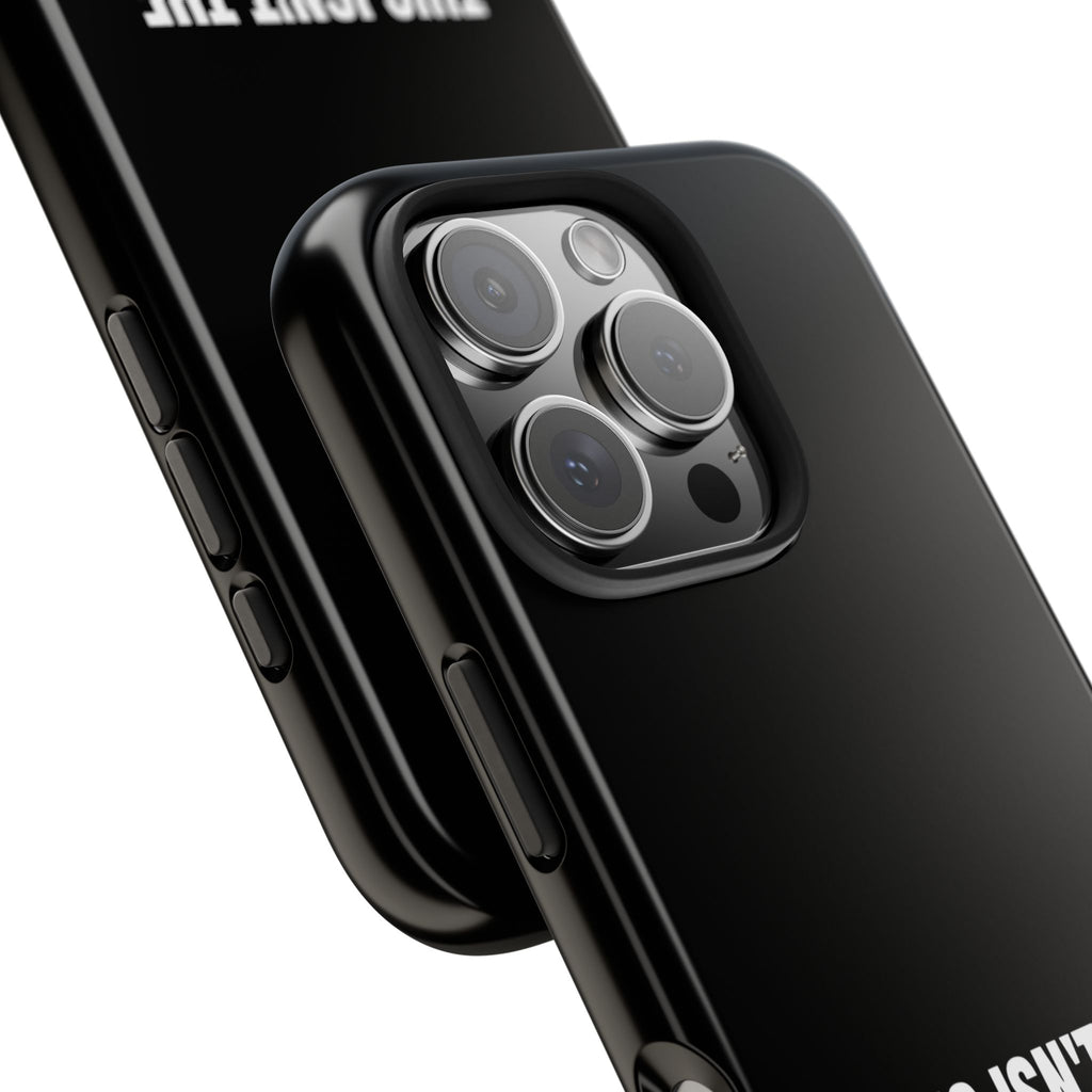 36 - Phone case Tough Phone Case — "This Isn't the End of My Story" Motivational Black Protective Cover