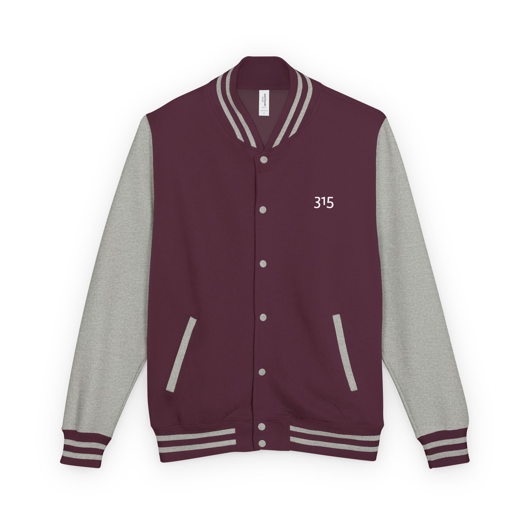 Multi Color Unisex Heavyweight Letterman Jacket - Classic Athletic Style with 315 Detail