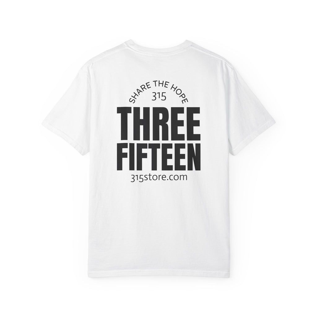 1 - Multi Colors Share the Hope Three Fifteen Graphic T-Shirt