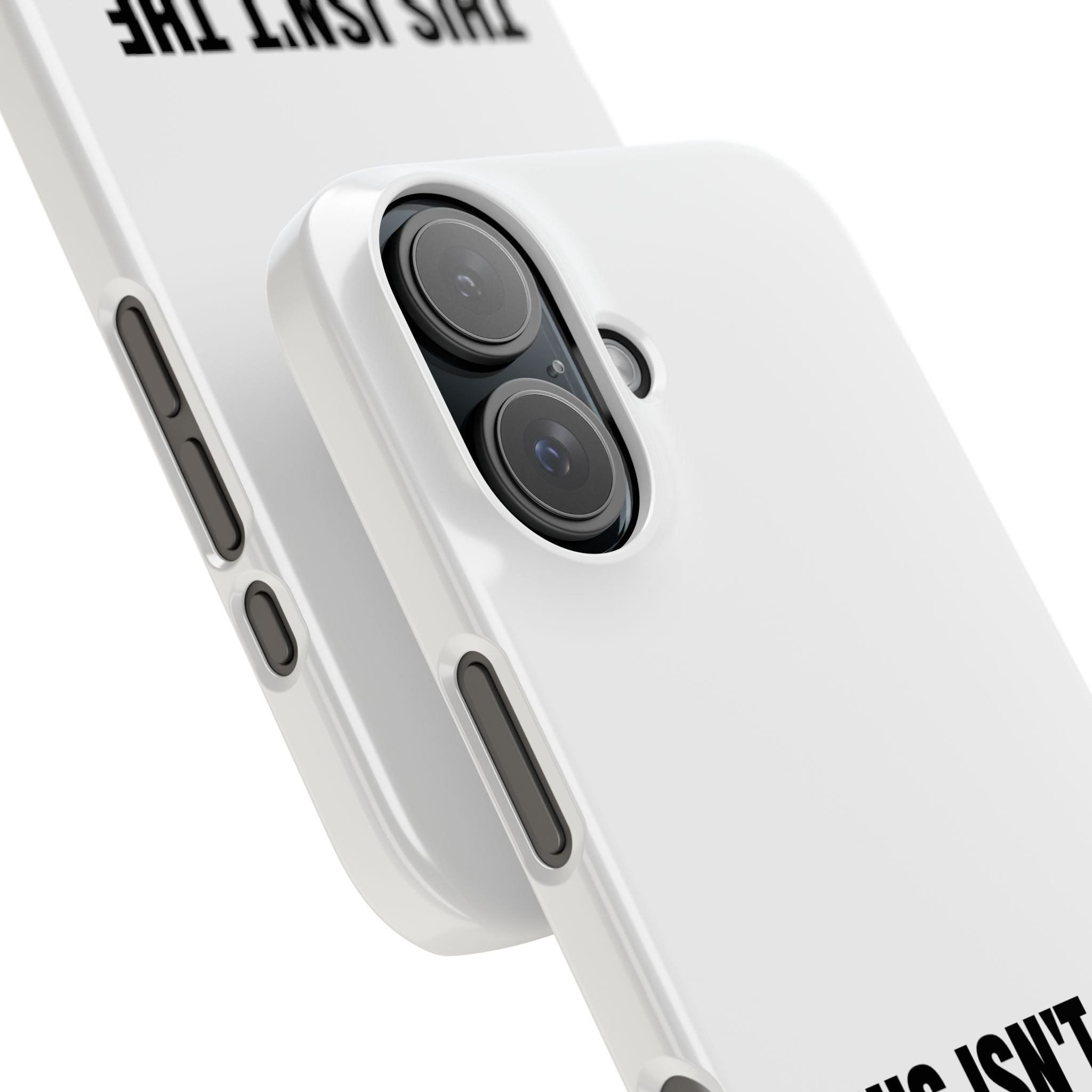 36 - Phone case Slim Phone Case — "This Isn't the End of My Story" Motivational Protective Cover