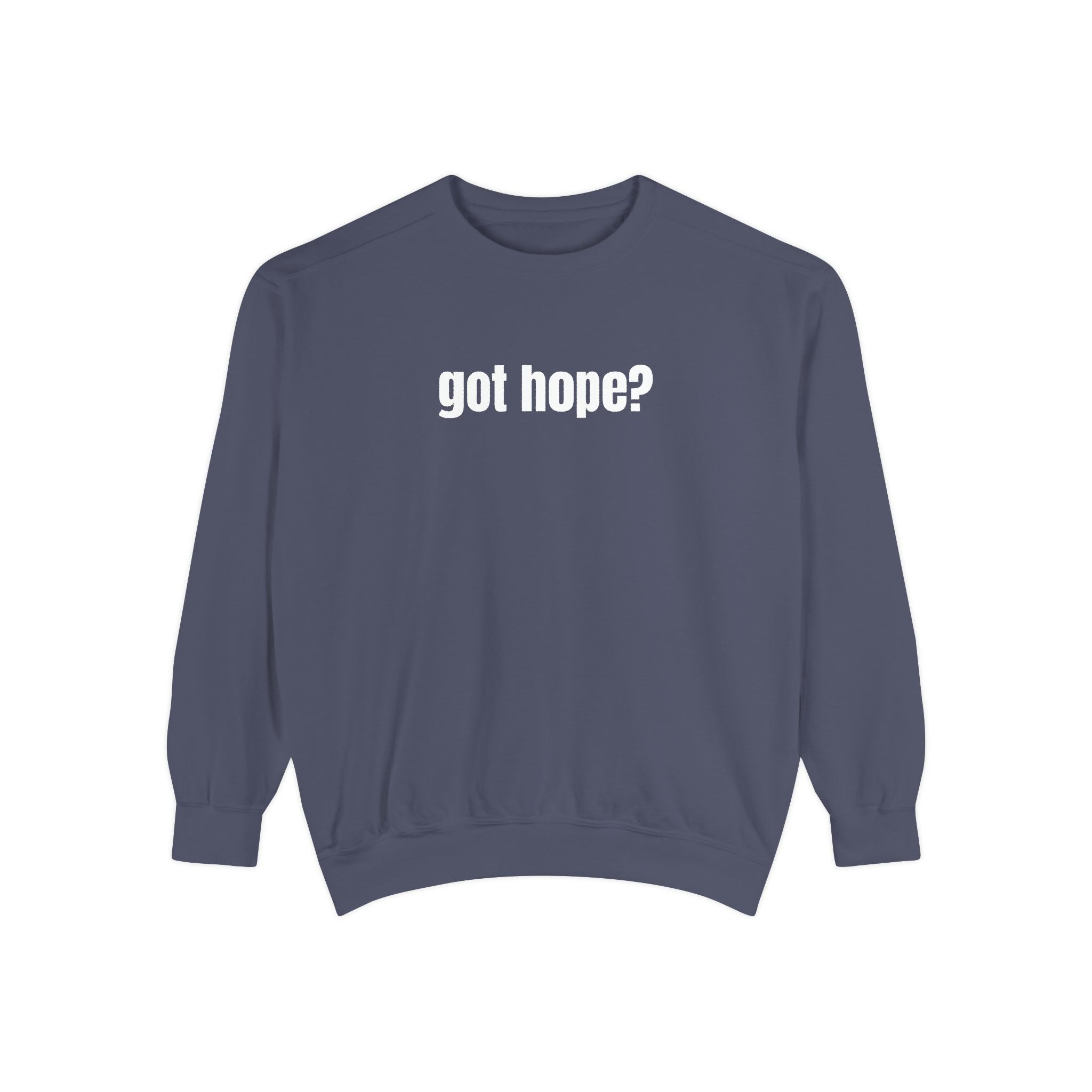 15 - Got Hope - Multi Color Cozy “A Helping Hand” Unisex Garment-Dyed Sweatshirt for Everyday Comfort