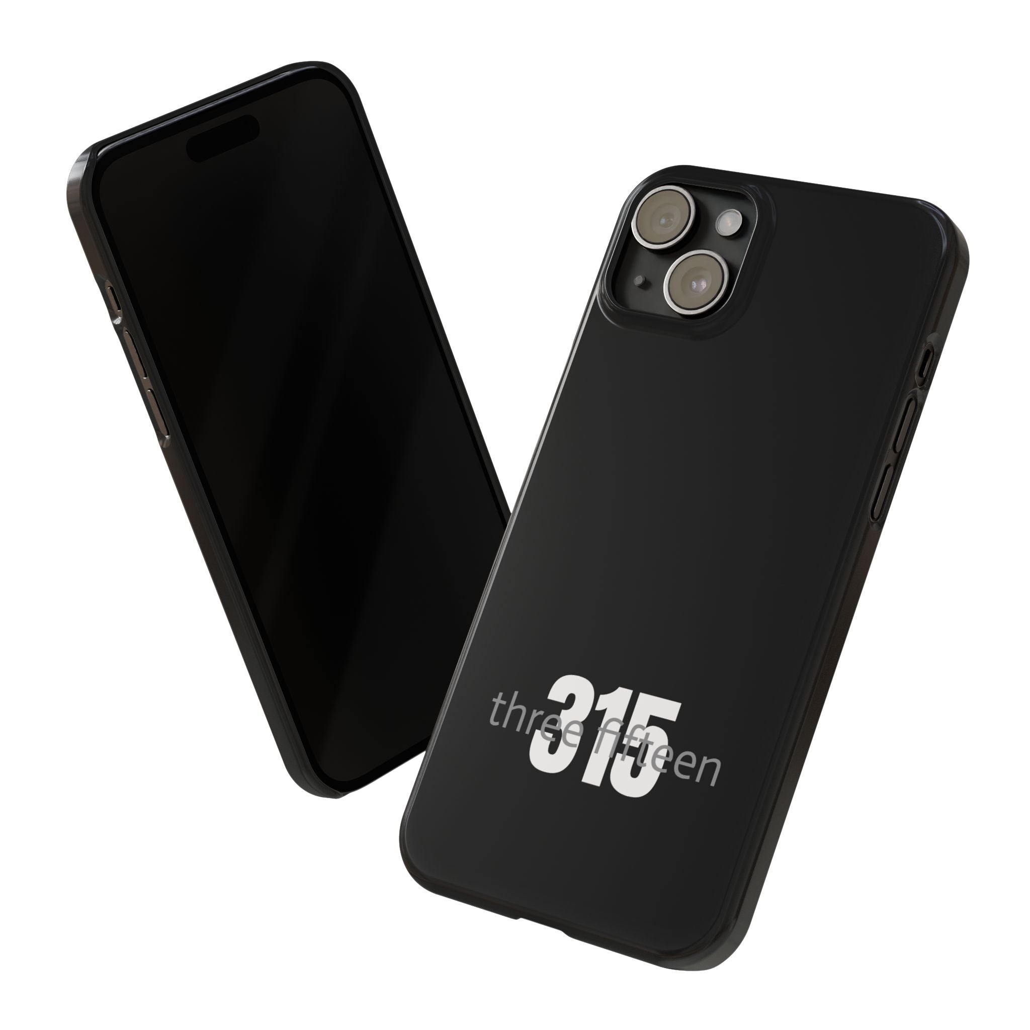 Copy of 36 - Phone case 315 Slim Phone Case — Motivational Black Protective Cover