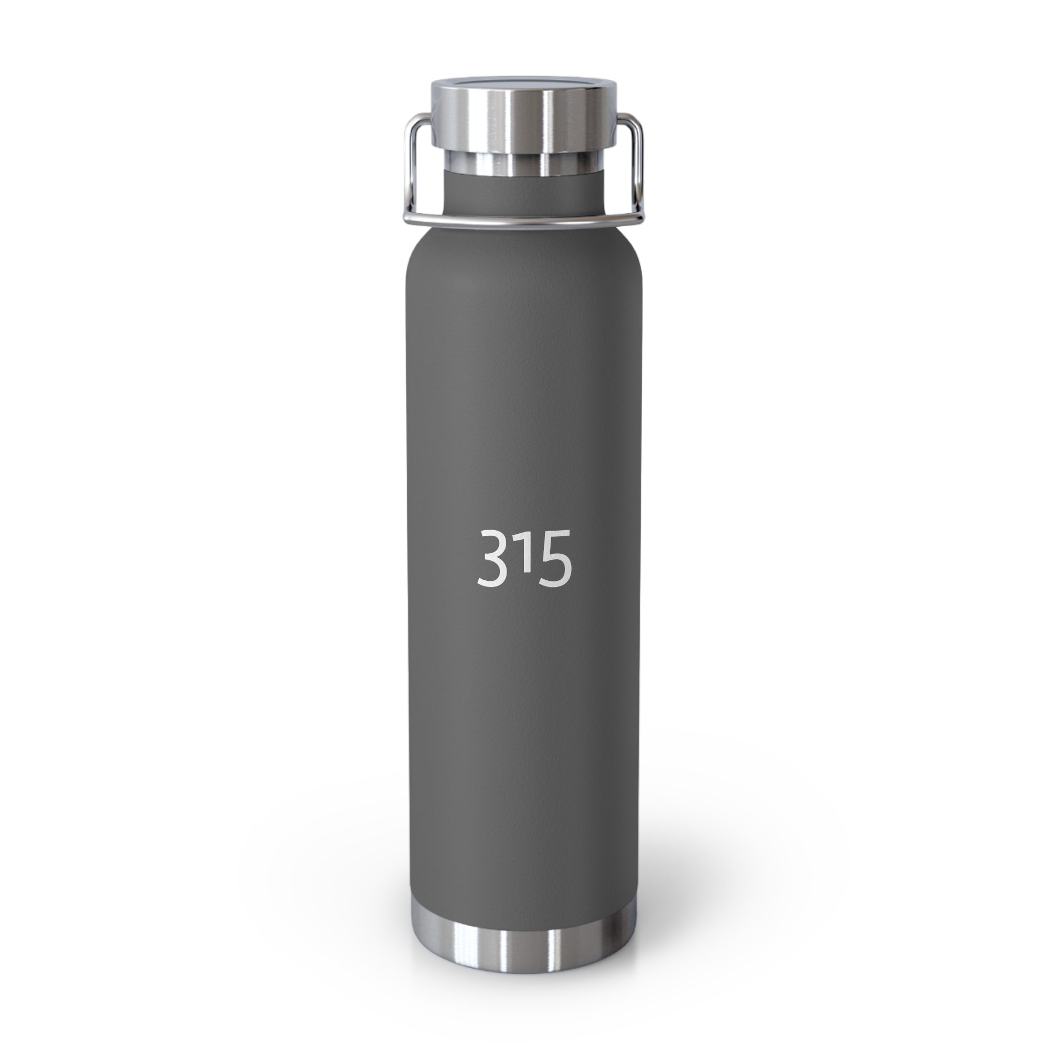 315 - Multiple Colors 22oz Insulated Water Bottle — Vacuum Copper-Style Travel Flask
