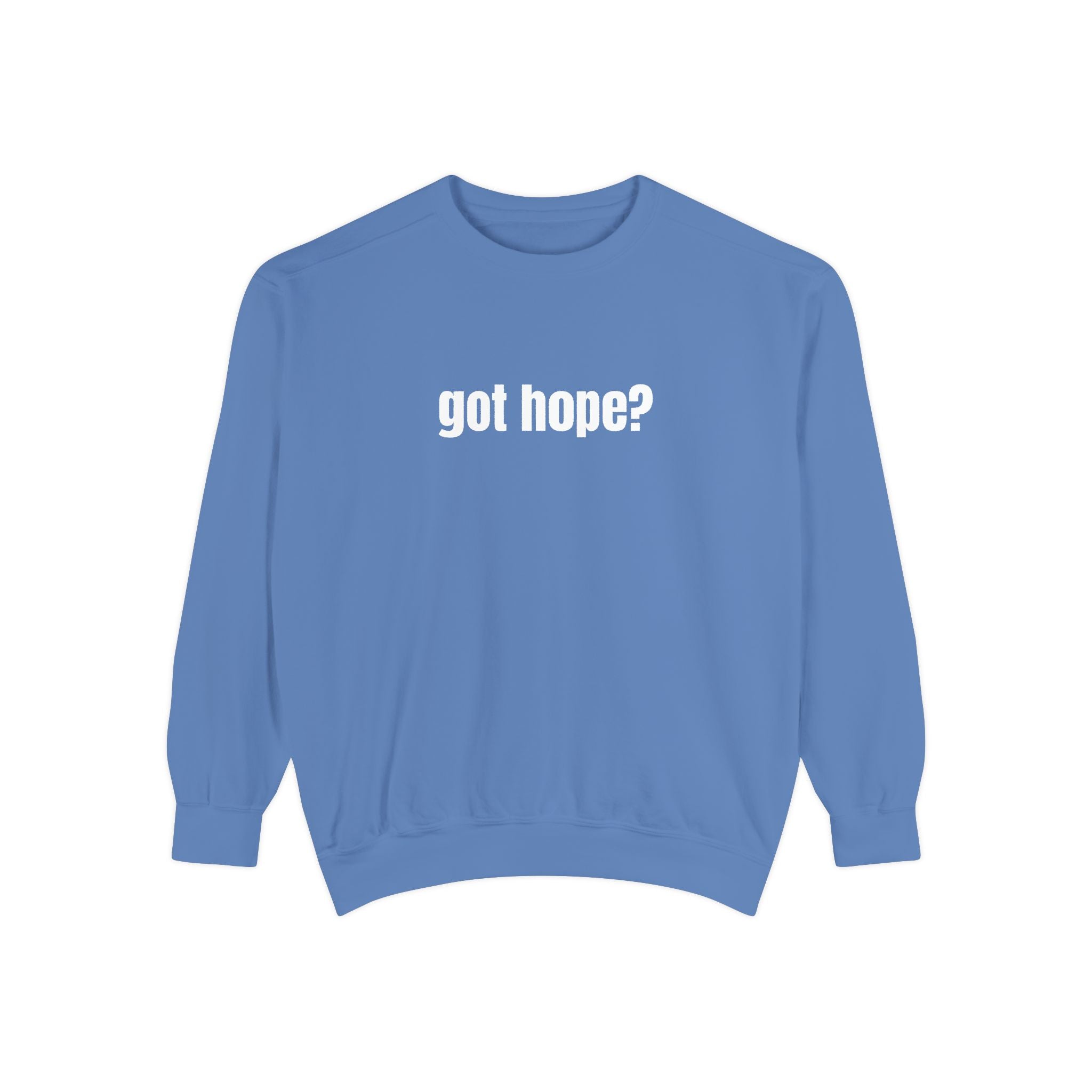 Got Hope - Multi Color Cozy “A Helping Hand” Unisex Garment-Dyed Sweatshirt for Everyday Comfort