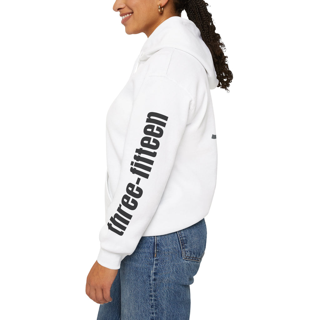 16 - Multi Color Printed Three-Fifteen Inspirational Quote Hoodie - This Isn't The End Of My Story