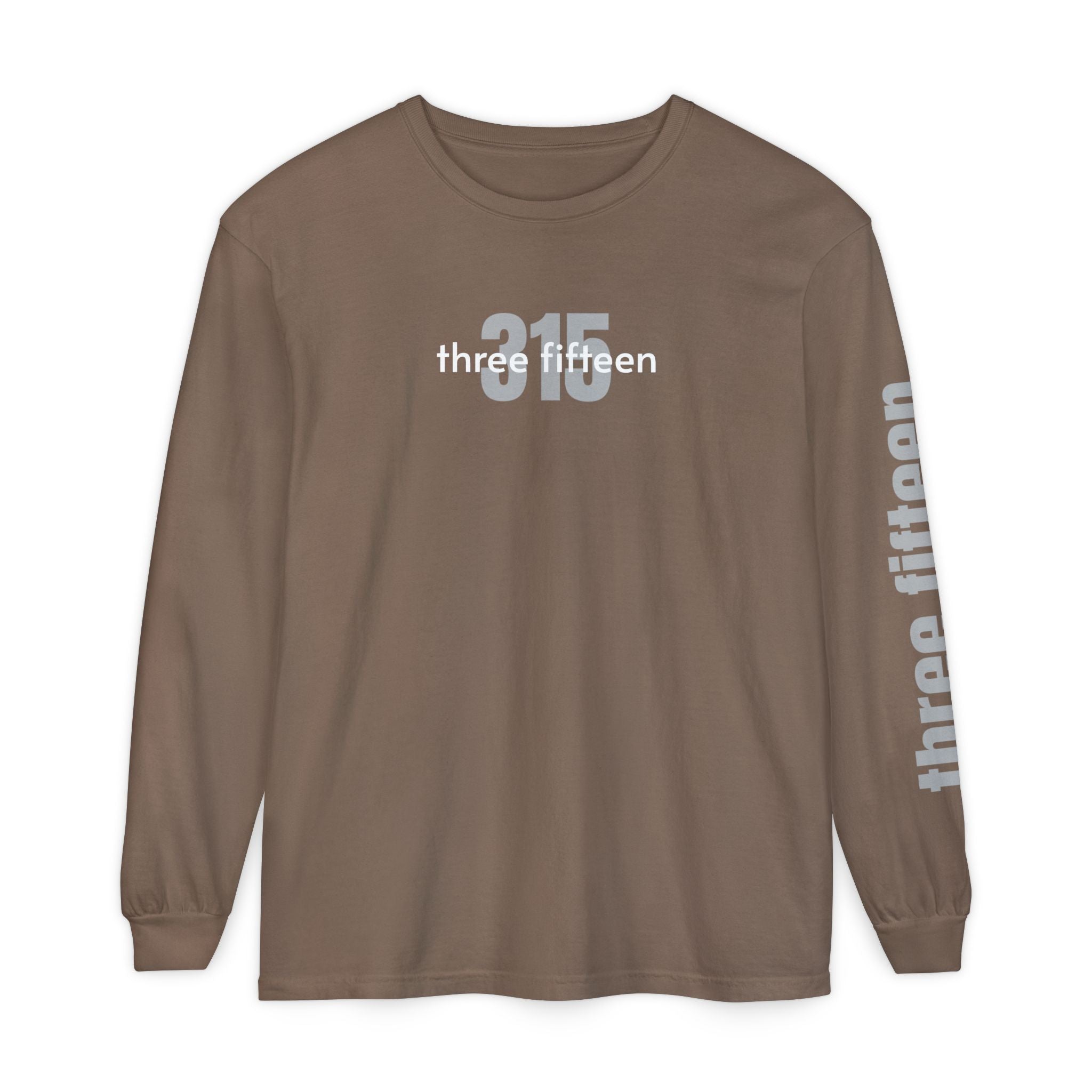 12 - Unisex Long Sleeve T-Shirt - Bold 315 Inspirational Casual Wear