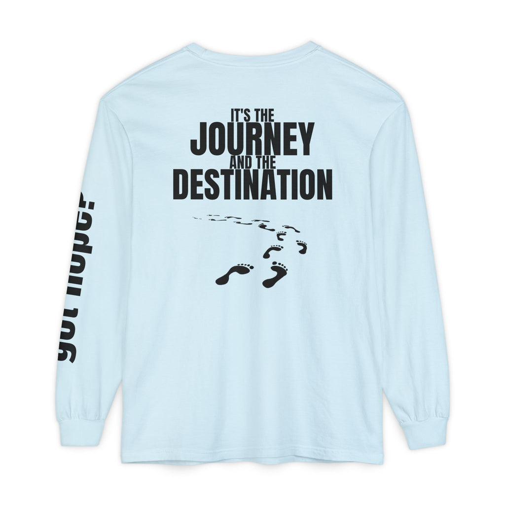 315 It’s the Journey Unisex Long Sleeve T-Shirt - Inspirational Casual Wear
